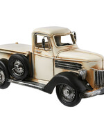 Clayre & Eef Modèle voiture / Tirelire / Cadre photo 26*12*13 cm / 9*7 cm 6Y2449