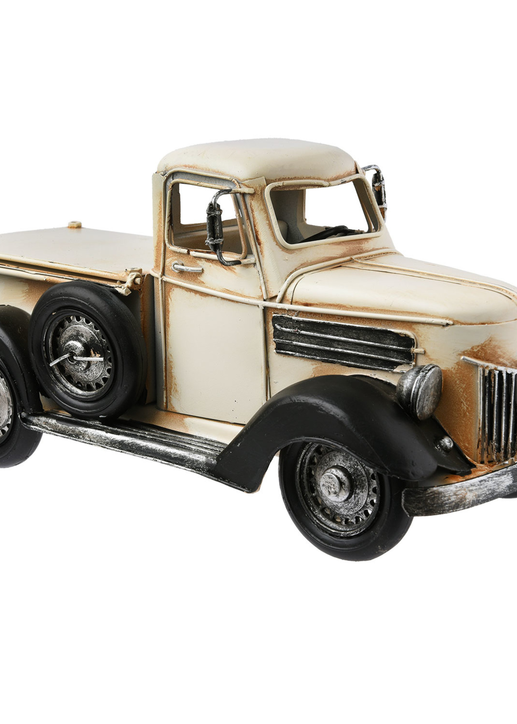 Clayre & Eef Modèle voiture / Tirelire / Cadre photo 26*12*13 cm / 9*7 cm 6Y2449