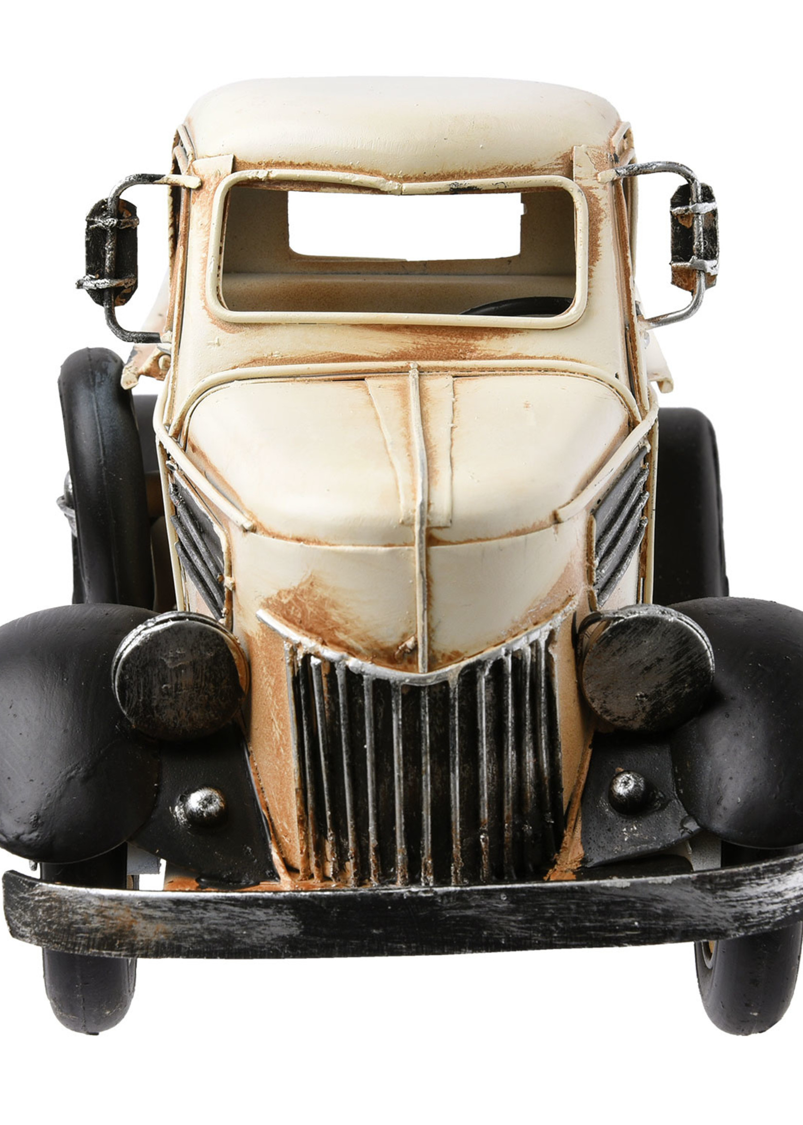 Clayre & Eef Modèle voiture / Tirelire / Cadre photo 26*12*13 cm / 9*7 cm 6Y2449