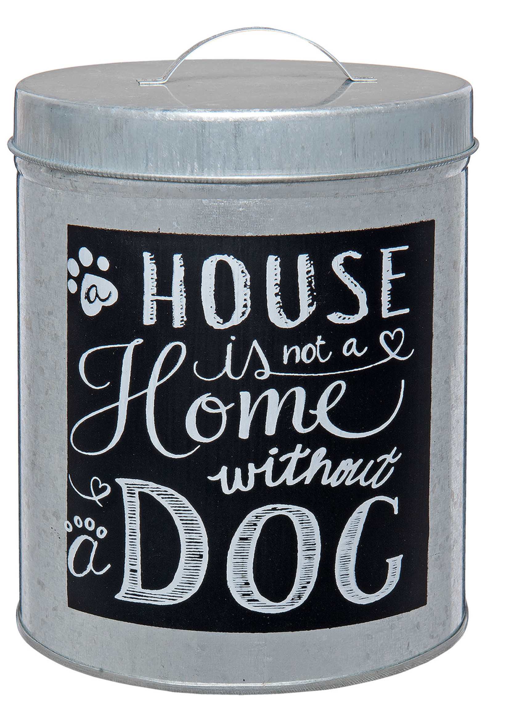 Clayre & Eef Boîte en fer Ø 12*17 cm 6Y2494