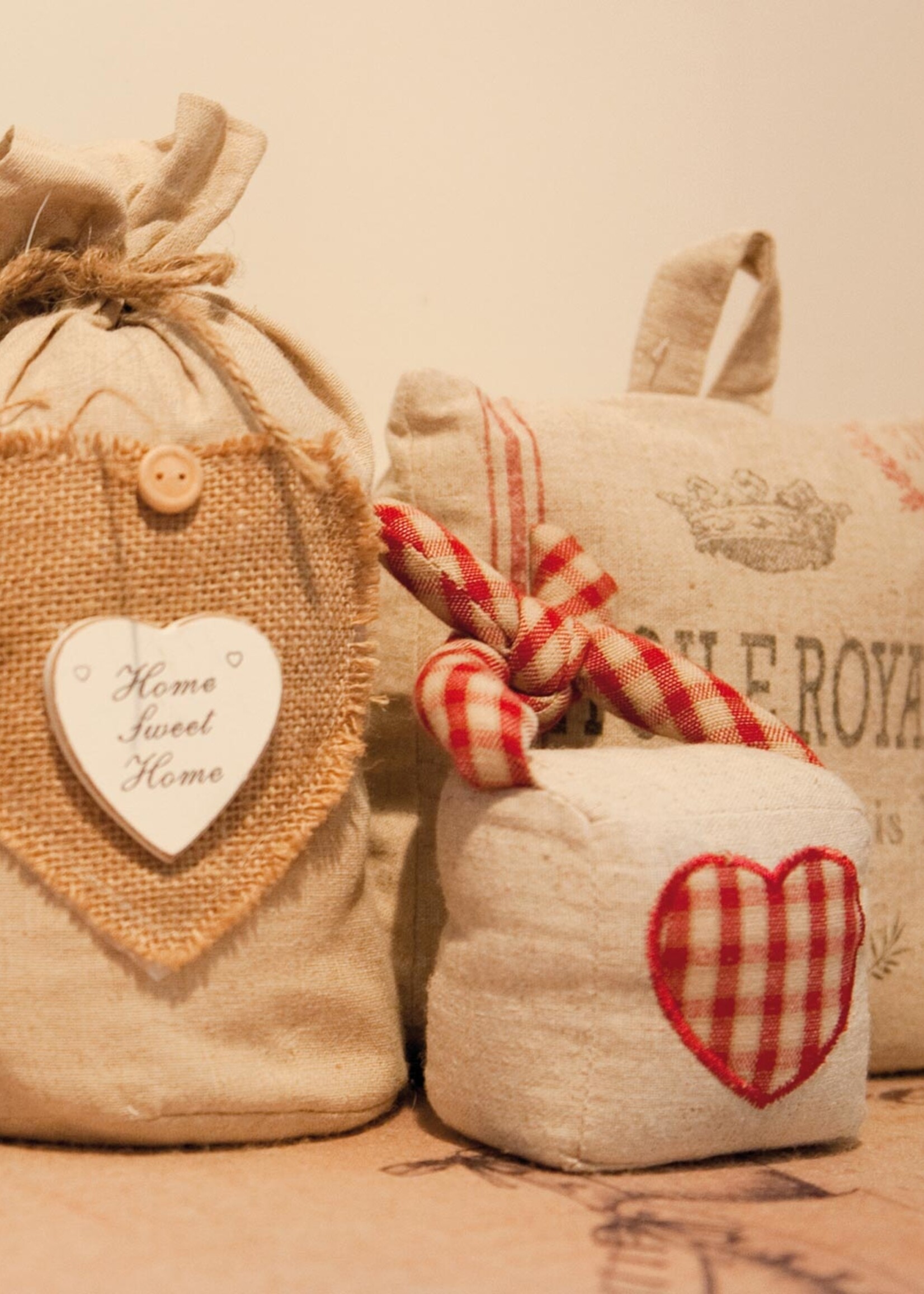 Clayre & Eef Deurstopper 18*10*21 cm DT0158