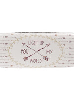 Clayre & Eef Étui à lunettes 16*6*4 cm FAP0214