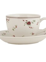 Clayre & Eef Tasse et soucoupe Ø 15*7 cm / 200 ml LPRKS