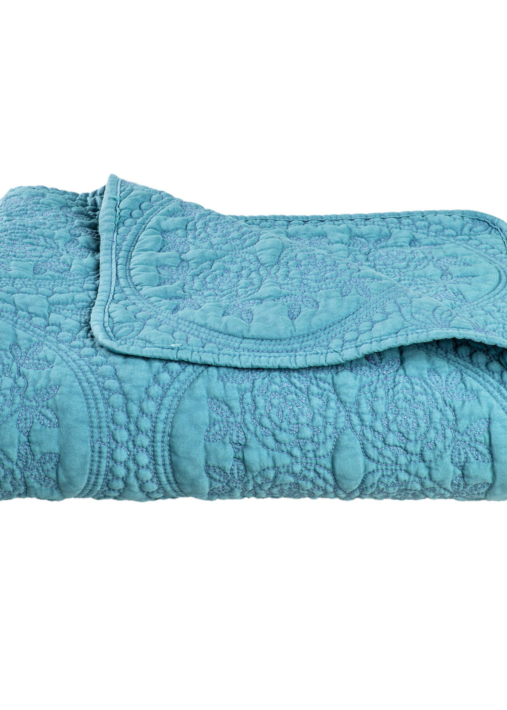 Clayre & Eef Plaid stonewashed150*150 Q181.015GR