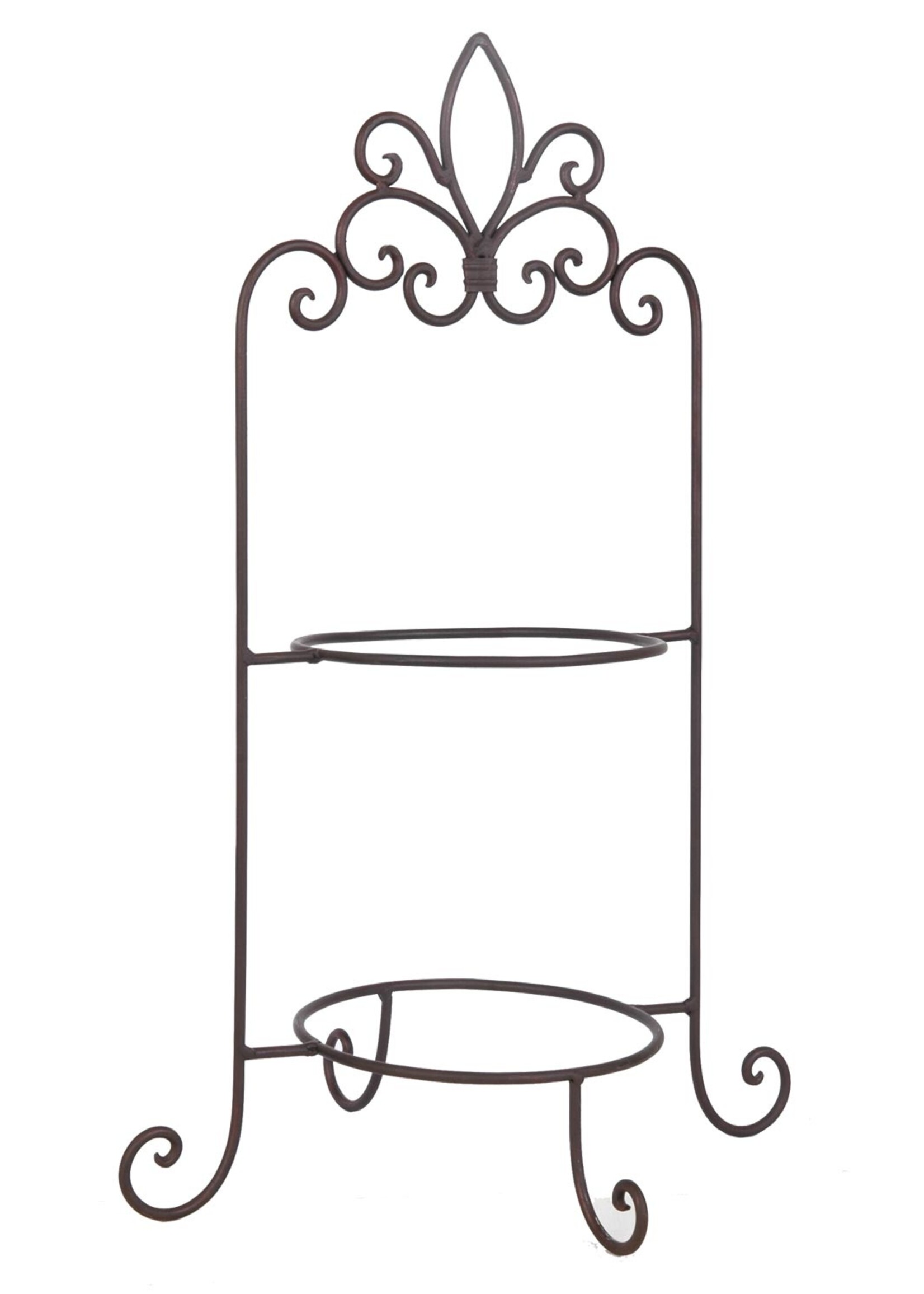 Clayre & Eef Etagère voor 2 borden 38*30*57 cm W40091