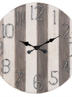 Clayre & Eef Horloge murale Ø 70*4 cm / 1*AA 5KL0107