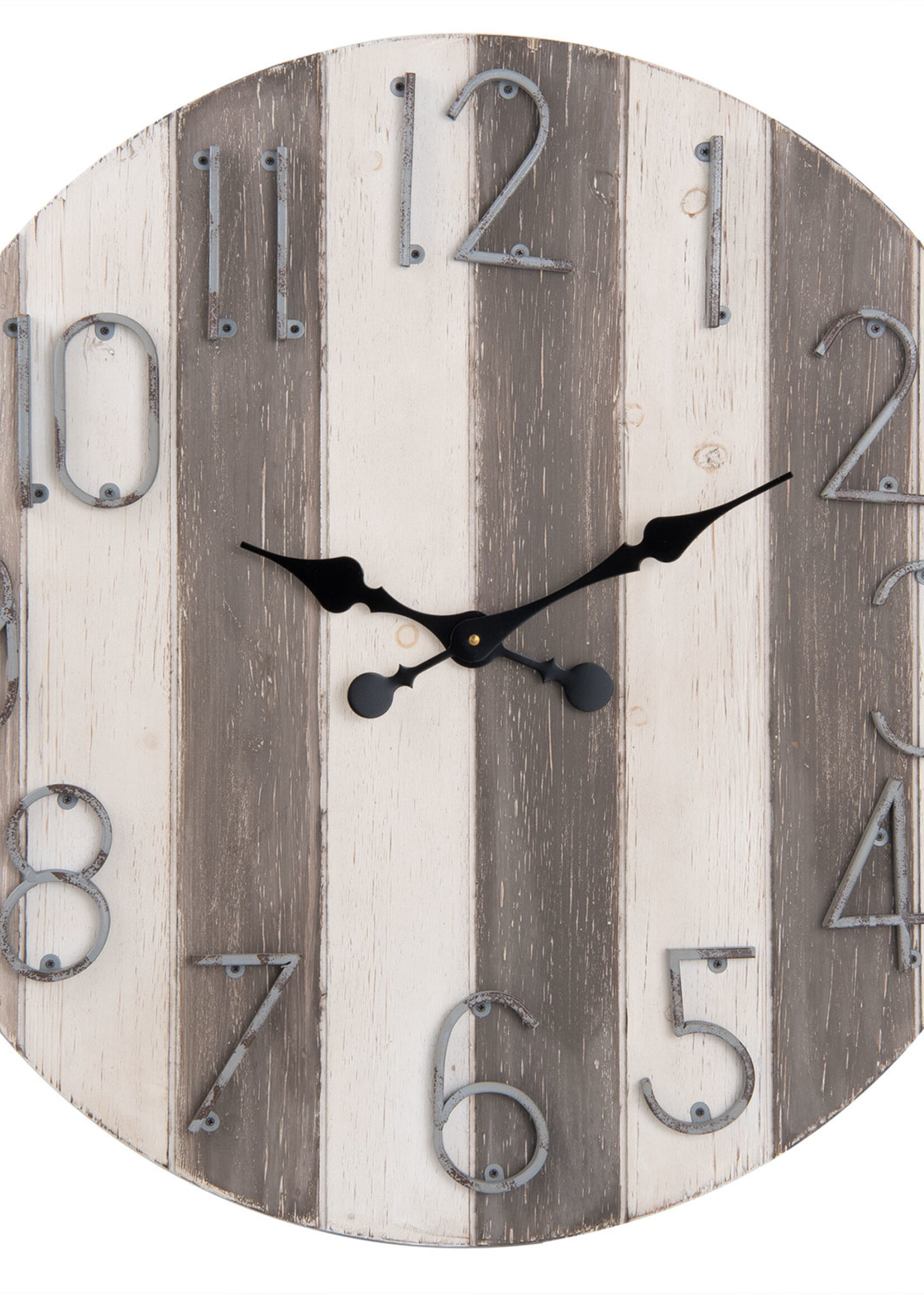 Clayre & Eef Horloge murale Ø 70*4 cm / 1*AA 5KL0107