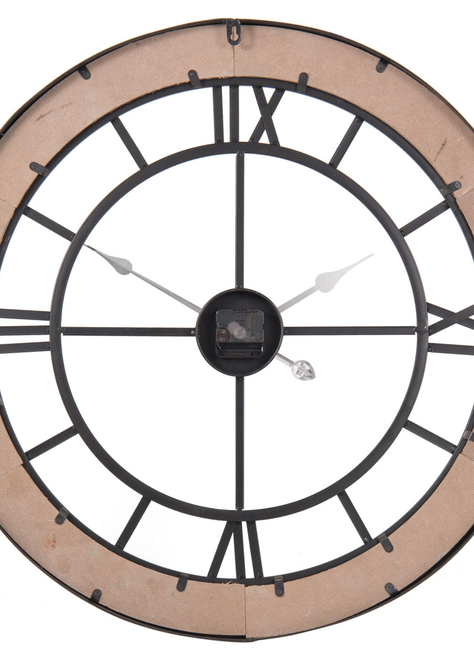 Clayre & Eef Horloge murale Ø 70*4 cm / 1*AA 5KL0109