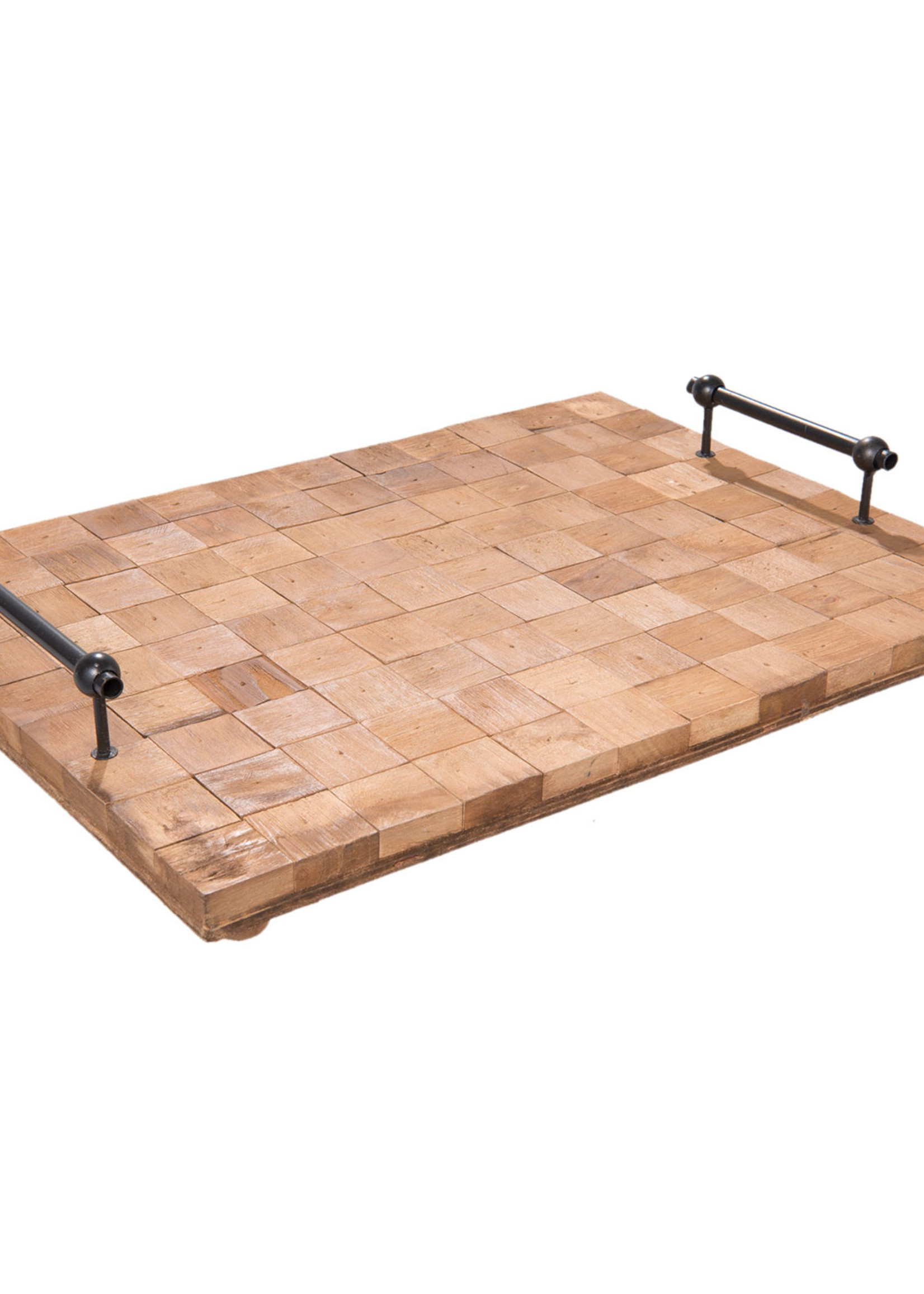 Clayre & Eef Plateau 48*36*8 cm 6H1607