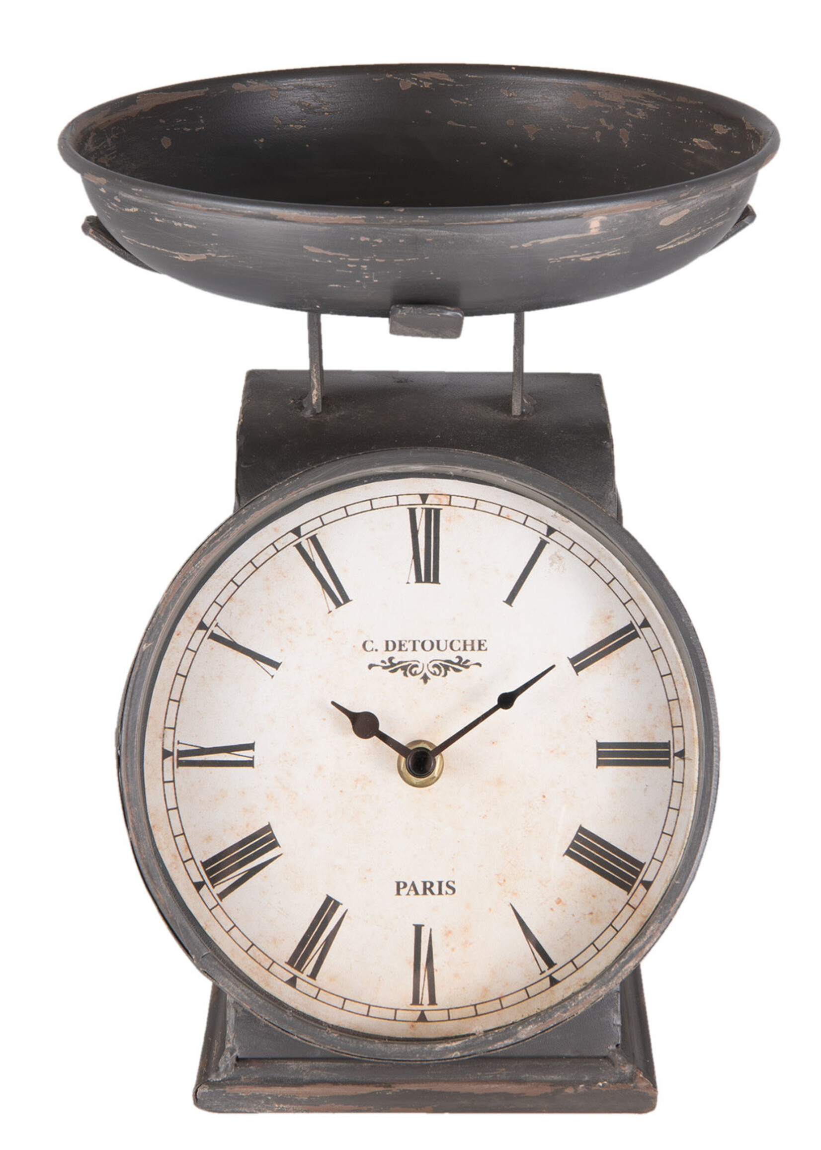 Clayre & Eef Horloge de table 21*23*26 cm / 1*AA 6KL0480