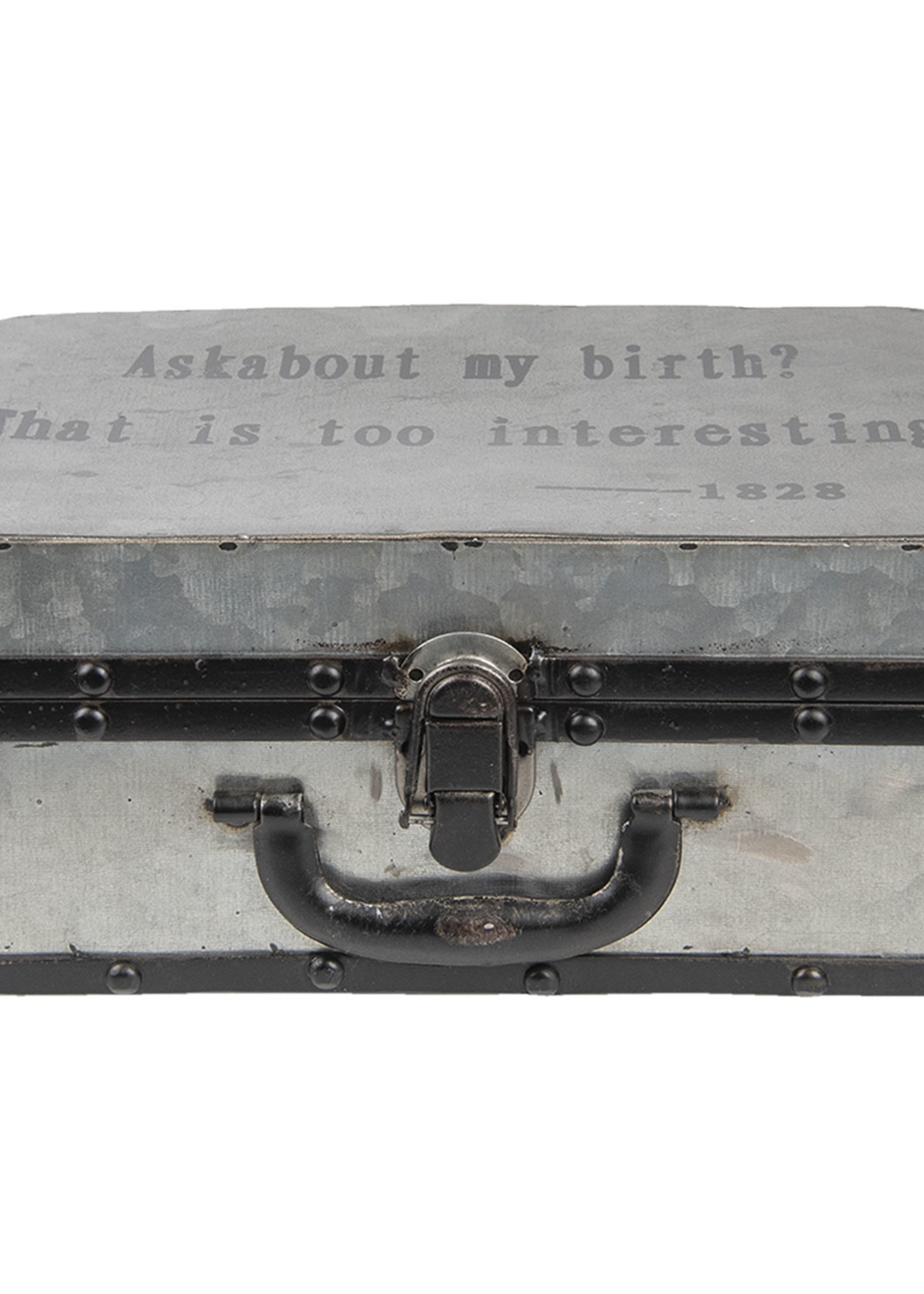 Clayre & Eef Décoration valise 29*20*13 cm 6Y2550