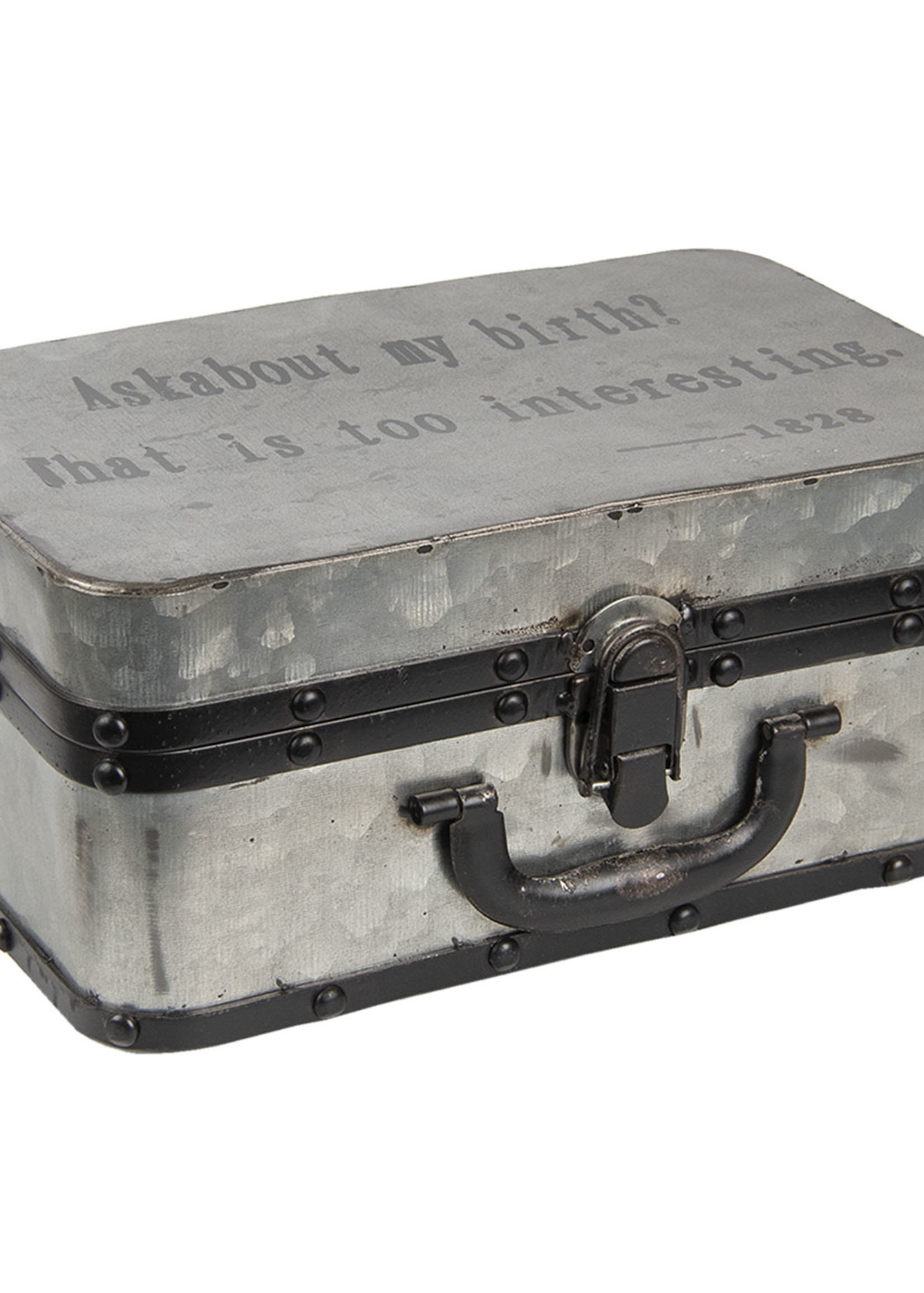 Clayre & Eef Decoratie koffer 29*20*13 cm 6Y2550