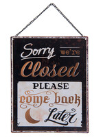 Clayre & Eef Plaque décorative 19*24 cm 6Y2535