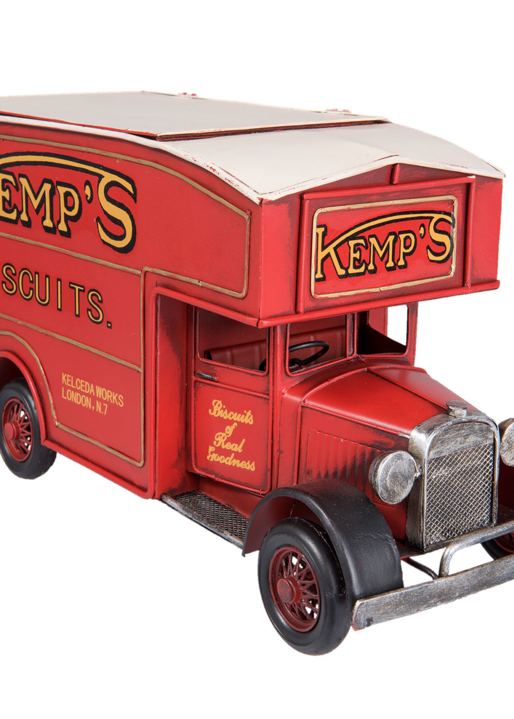 Clayre & Eef Modèle voiture 33*13*17 cm 6Y2541