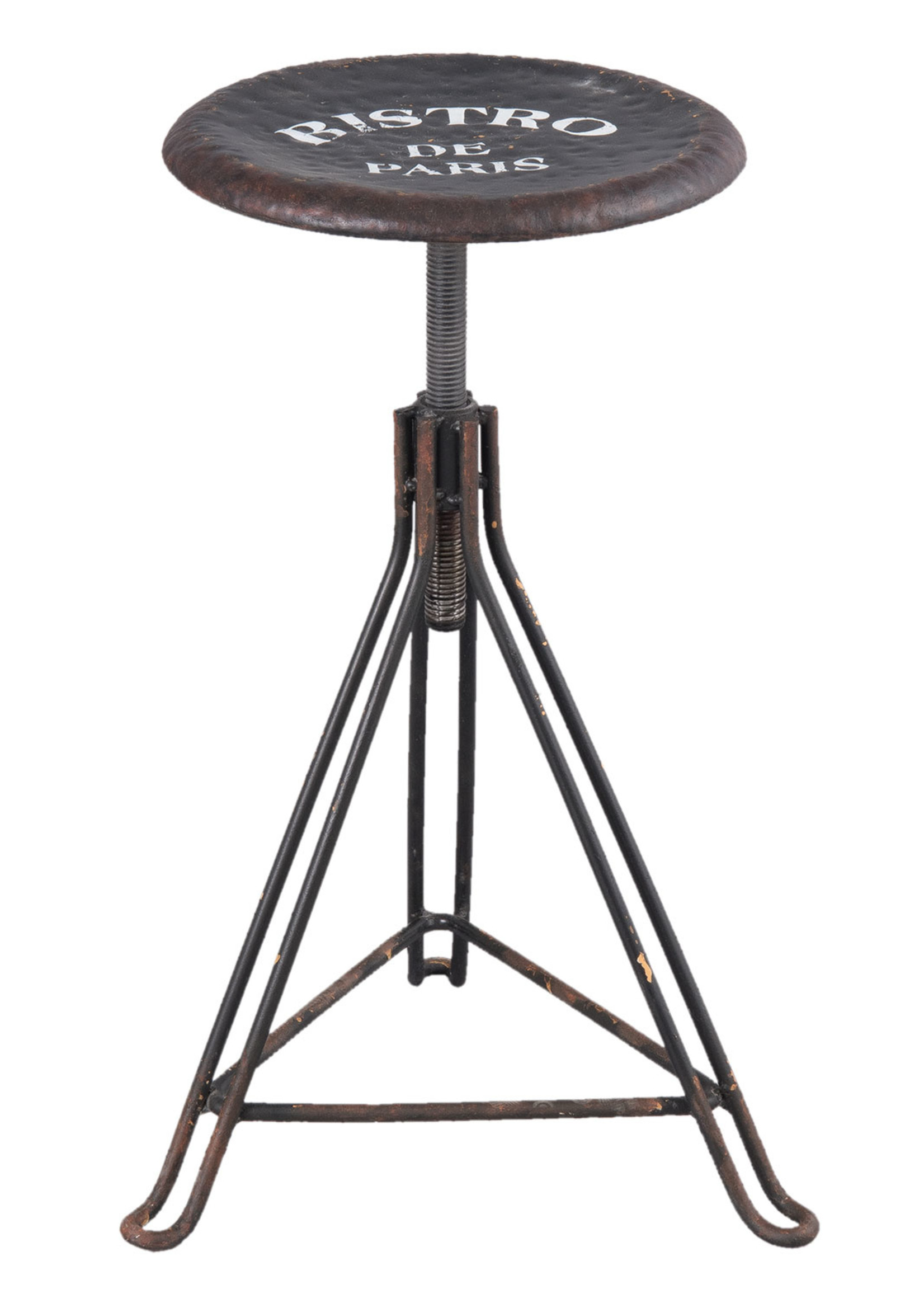 Clayre & Eef Tabouret 39*36*45-65 cm 6Y2604