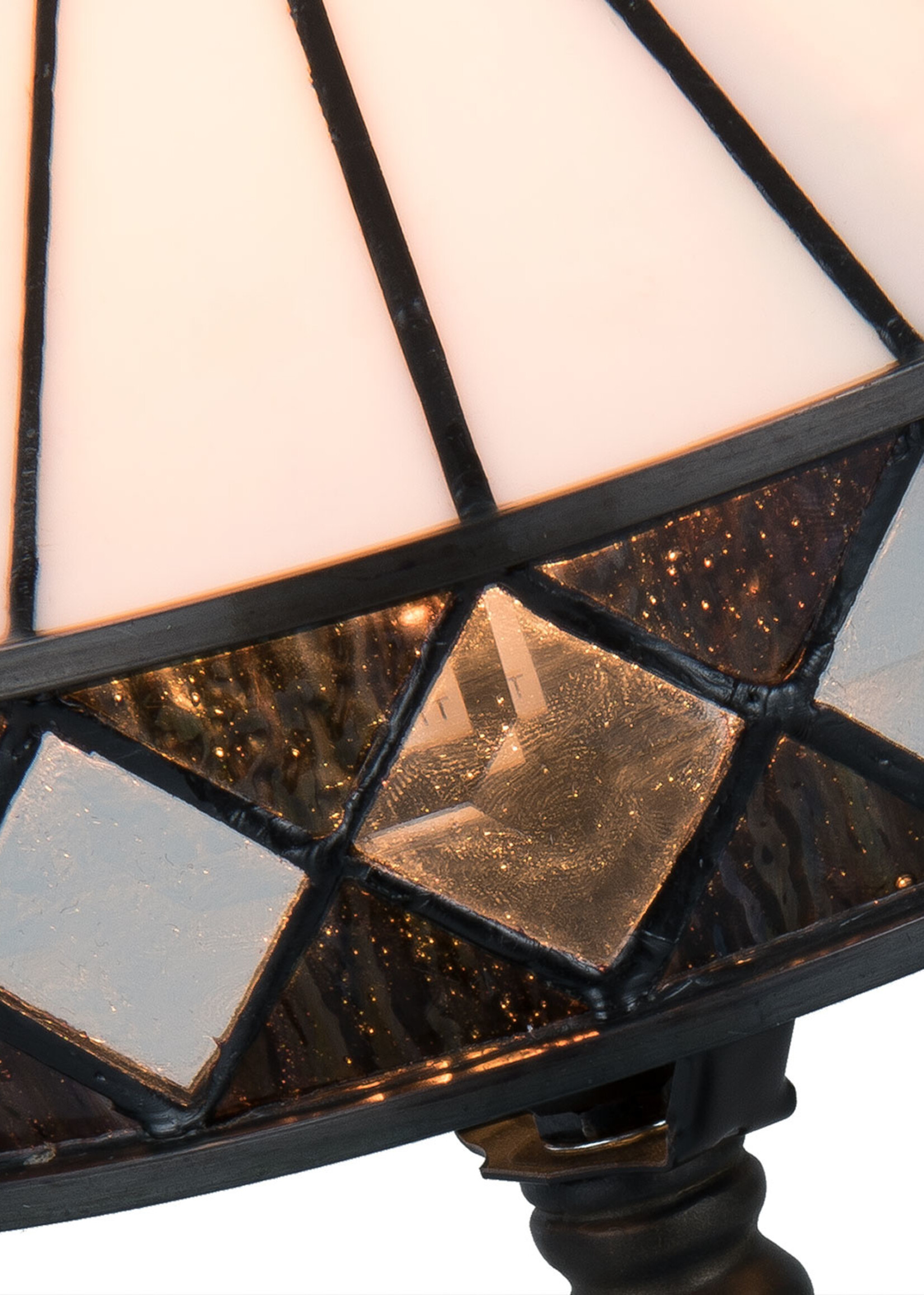 Clayre & Eef Tafellamp Tiffany Ø 20*36 cm E14/max 1*40W 5LL-5197