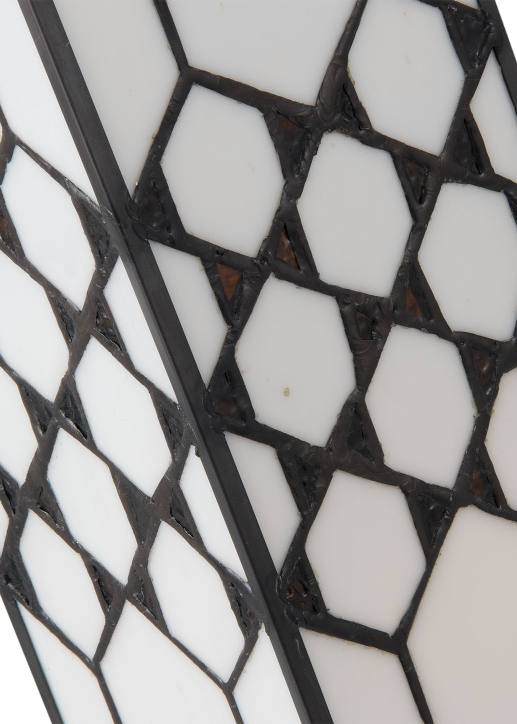 Clayre & Eef Lampe de table Tiffany 12*12*36 cm E14/max 1*25W 5LL-5888