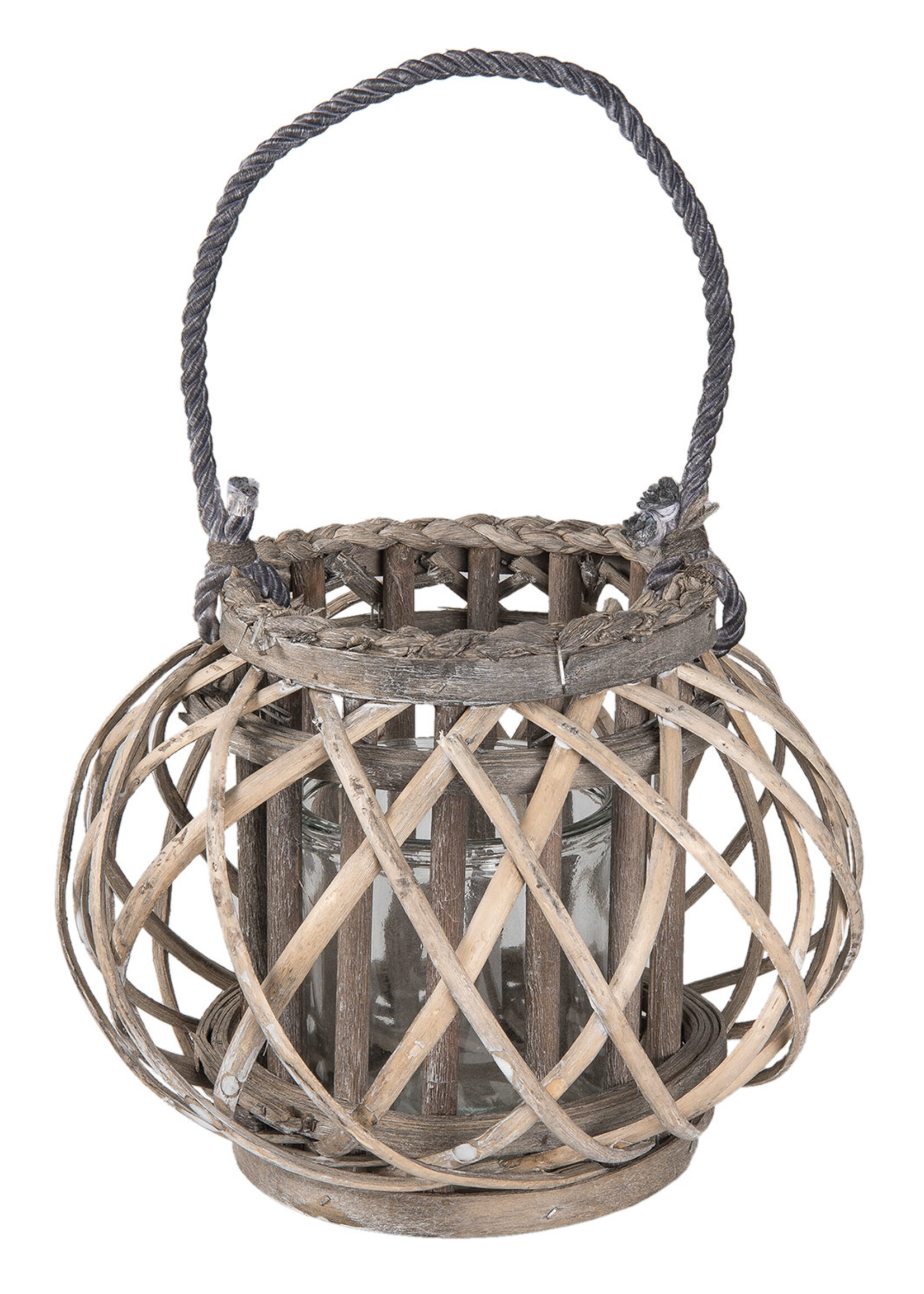 Clayre & Eef Windlicht Ø 28*20 cm 6RO0383S