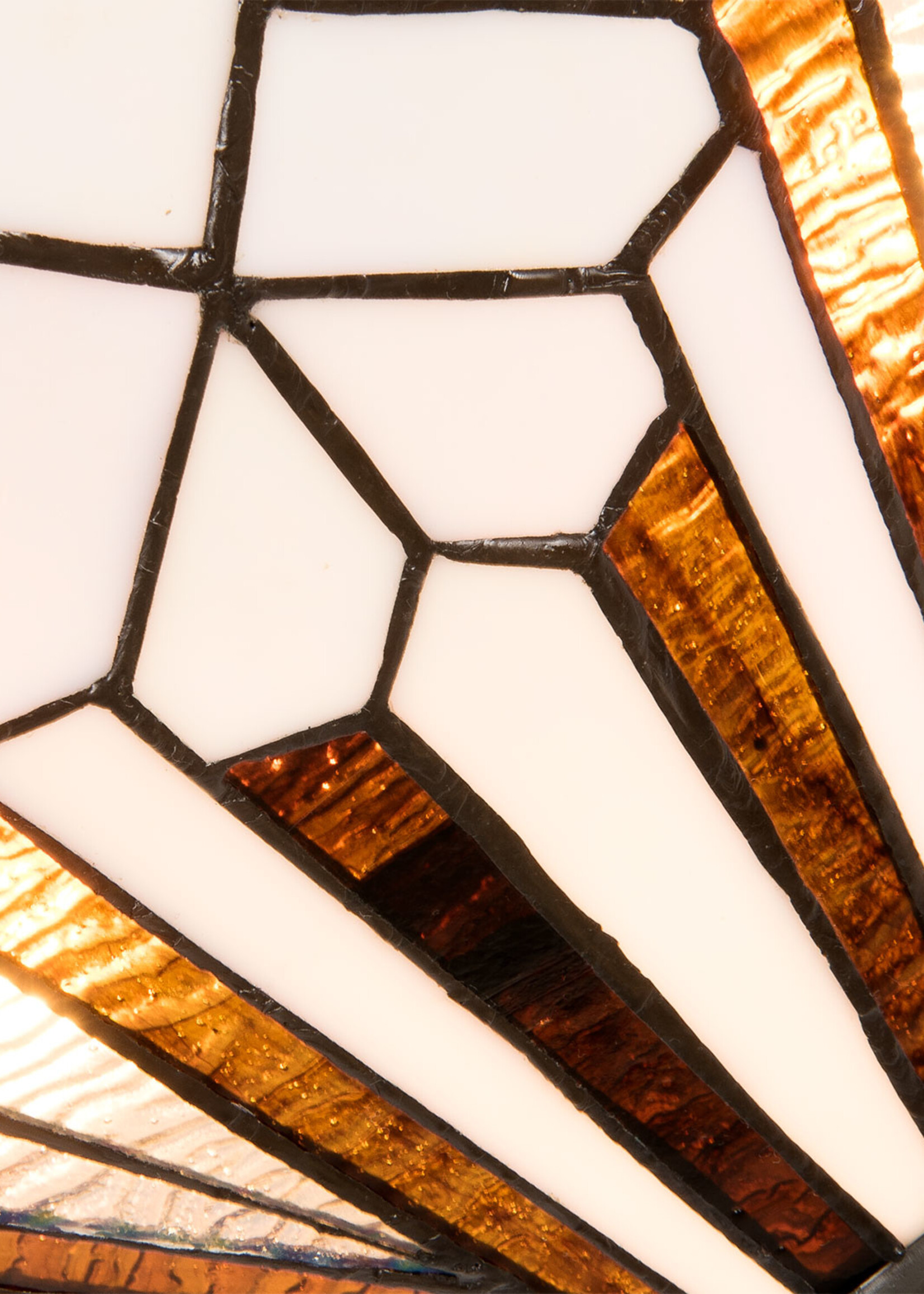 Clayre & Eef Plafondlamp Tiffany Ø 40*28 cm E14/max 2*40W 5LL-5896