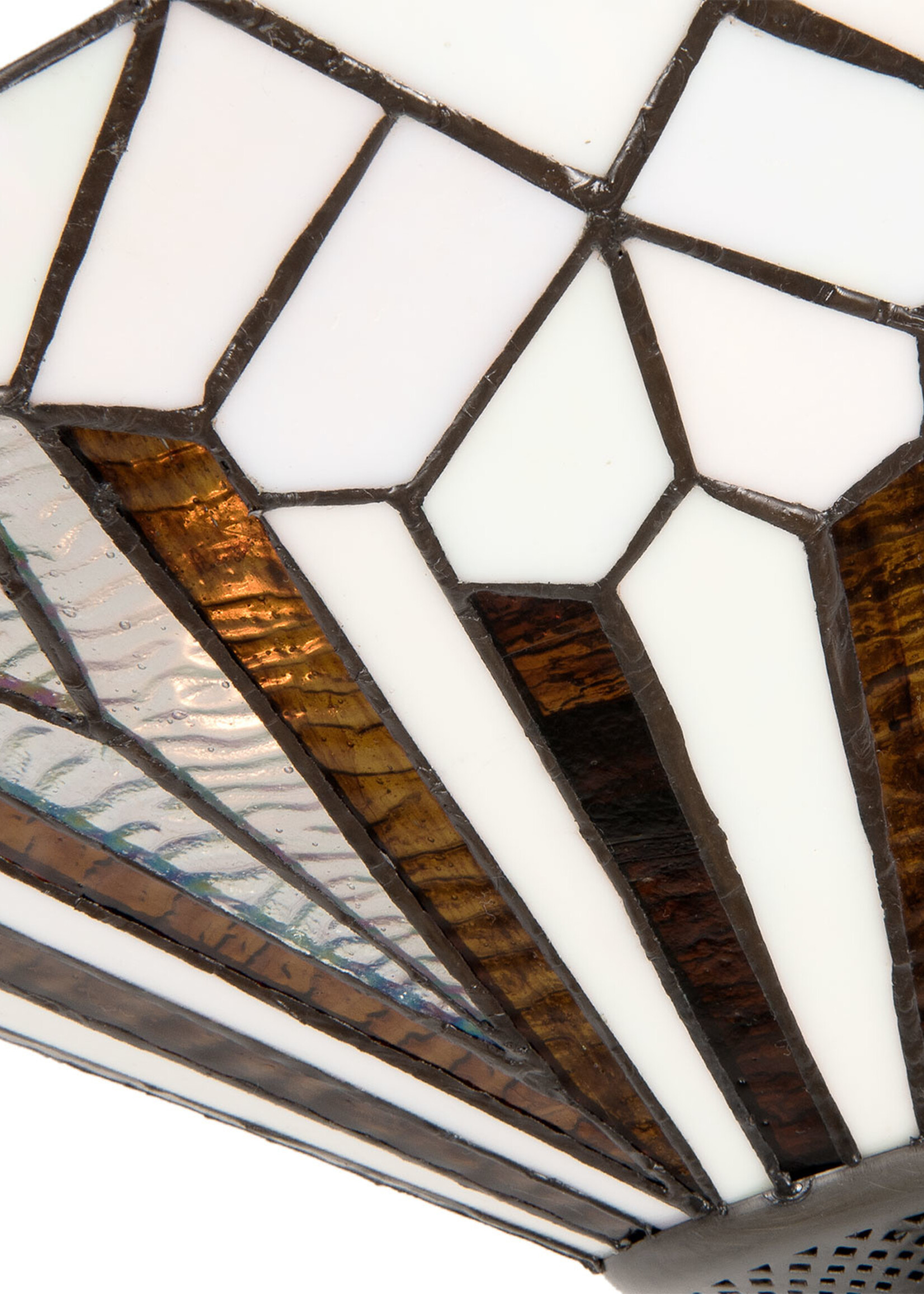 Clayre & Eef Plafondlamp Tiffany Ø 40*28 cm E14/max 2*40W 5LL-5896