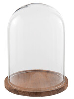 Clayre & Eef Cloche de verre Ø 23*29 cm 6GL2166