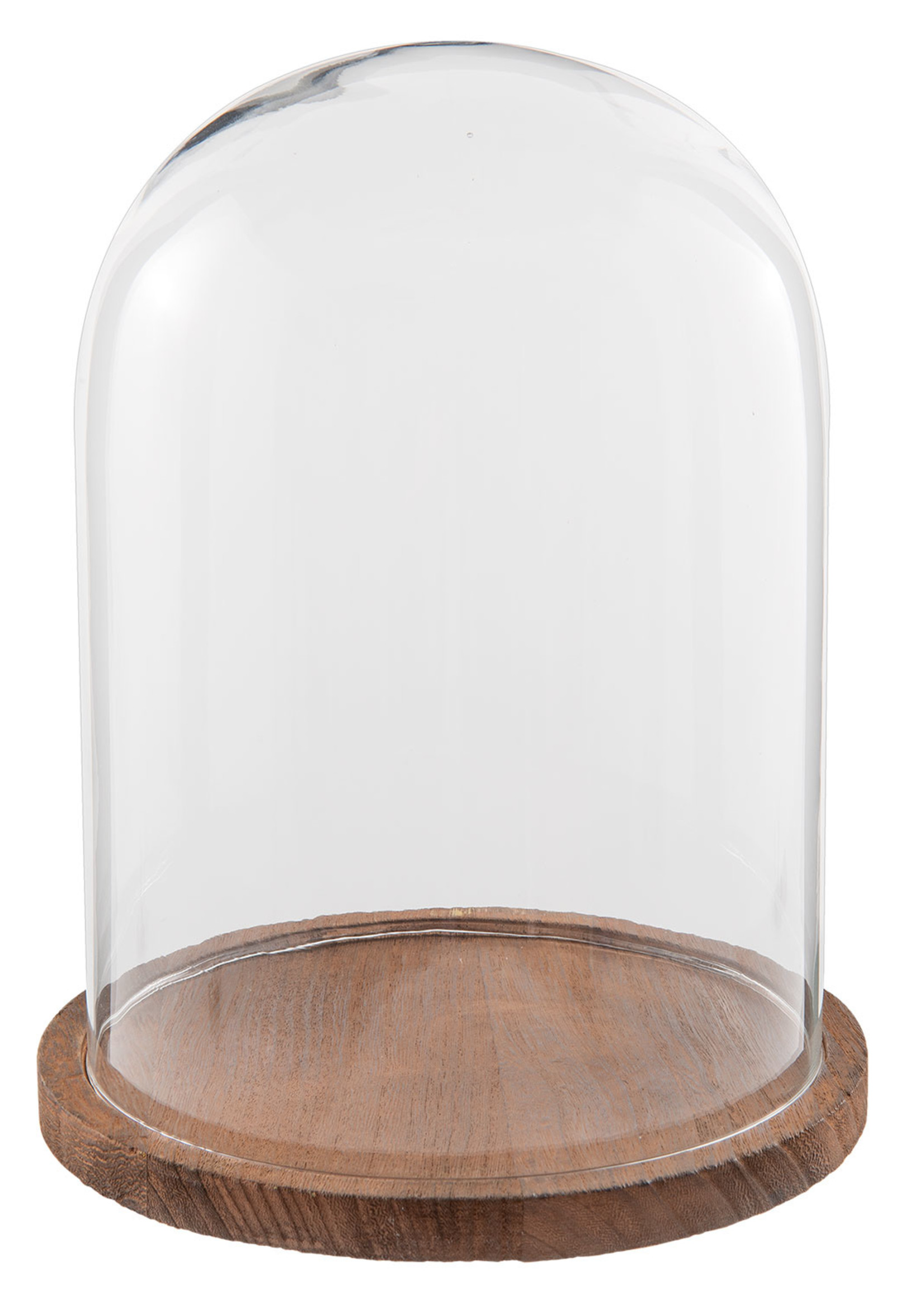 Clayre & Eef Cloche de verre Ø 23*29 cm 6GL2166
