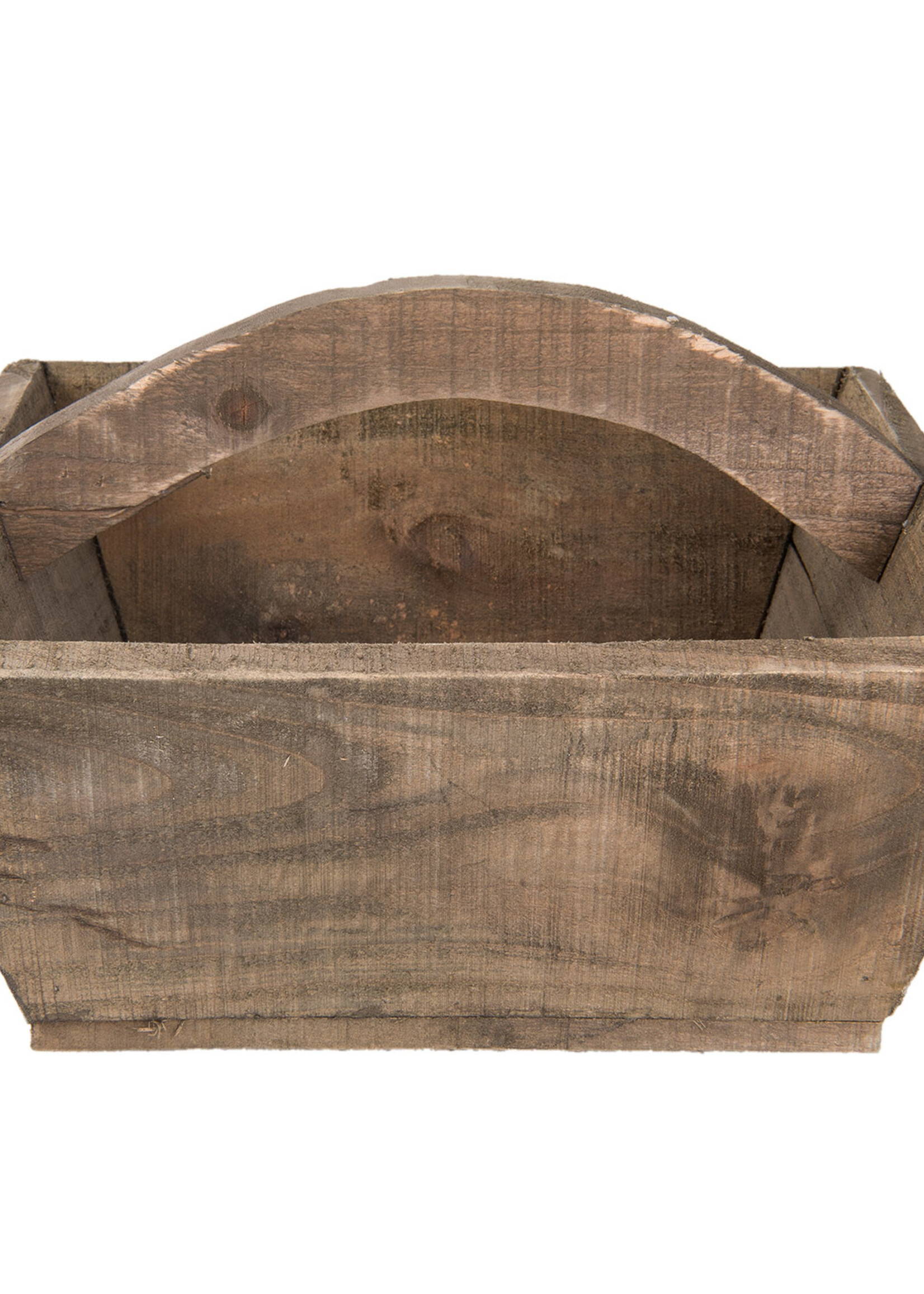 Clayre & Eef Houten bak 33*33*20 cm 6H1623