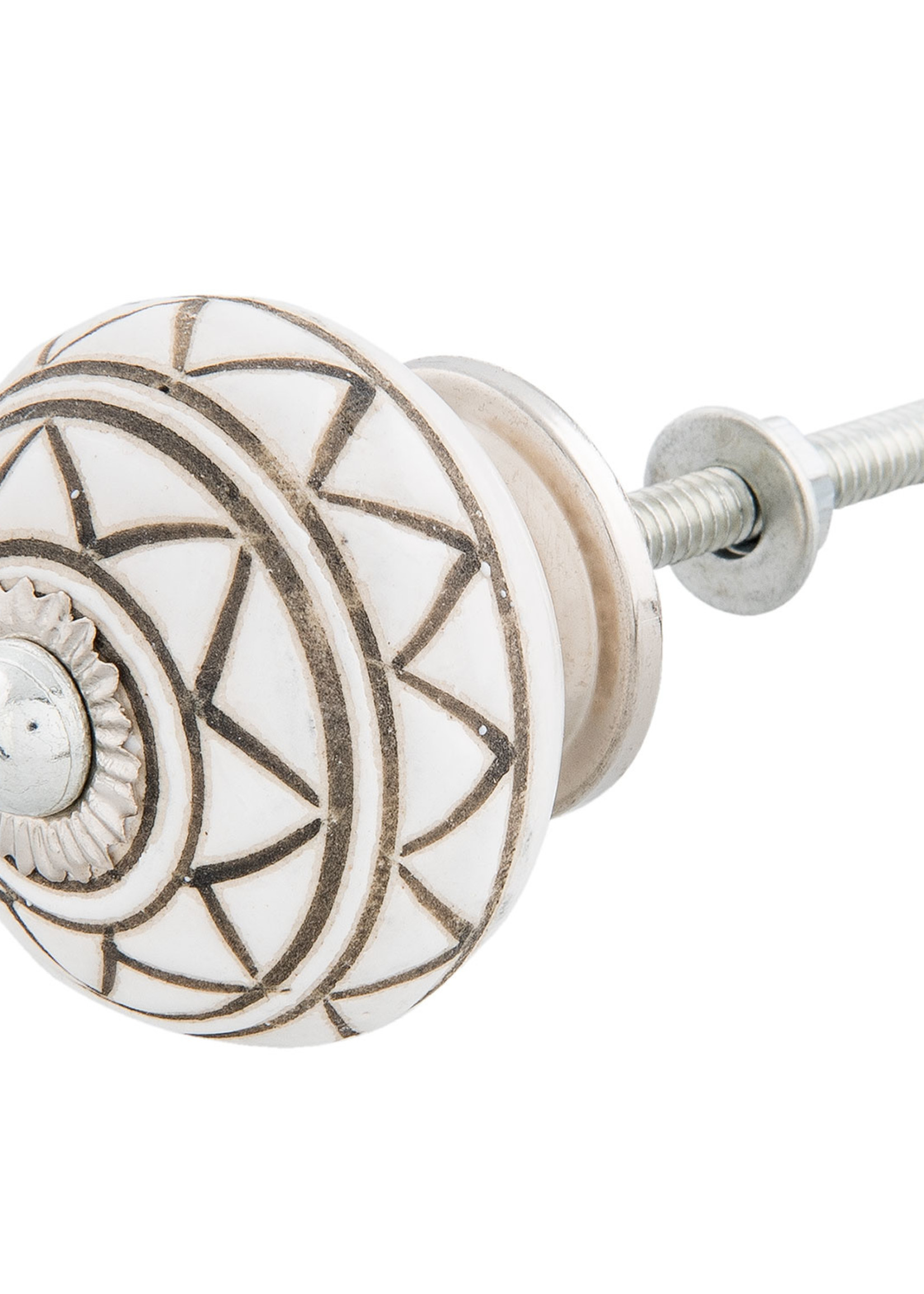 Clayre & Eef Bouton de porte Ø 4*4 cm 63937