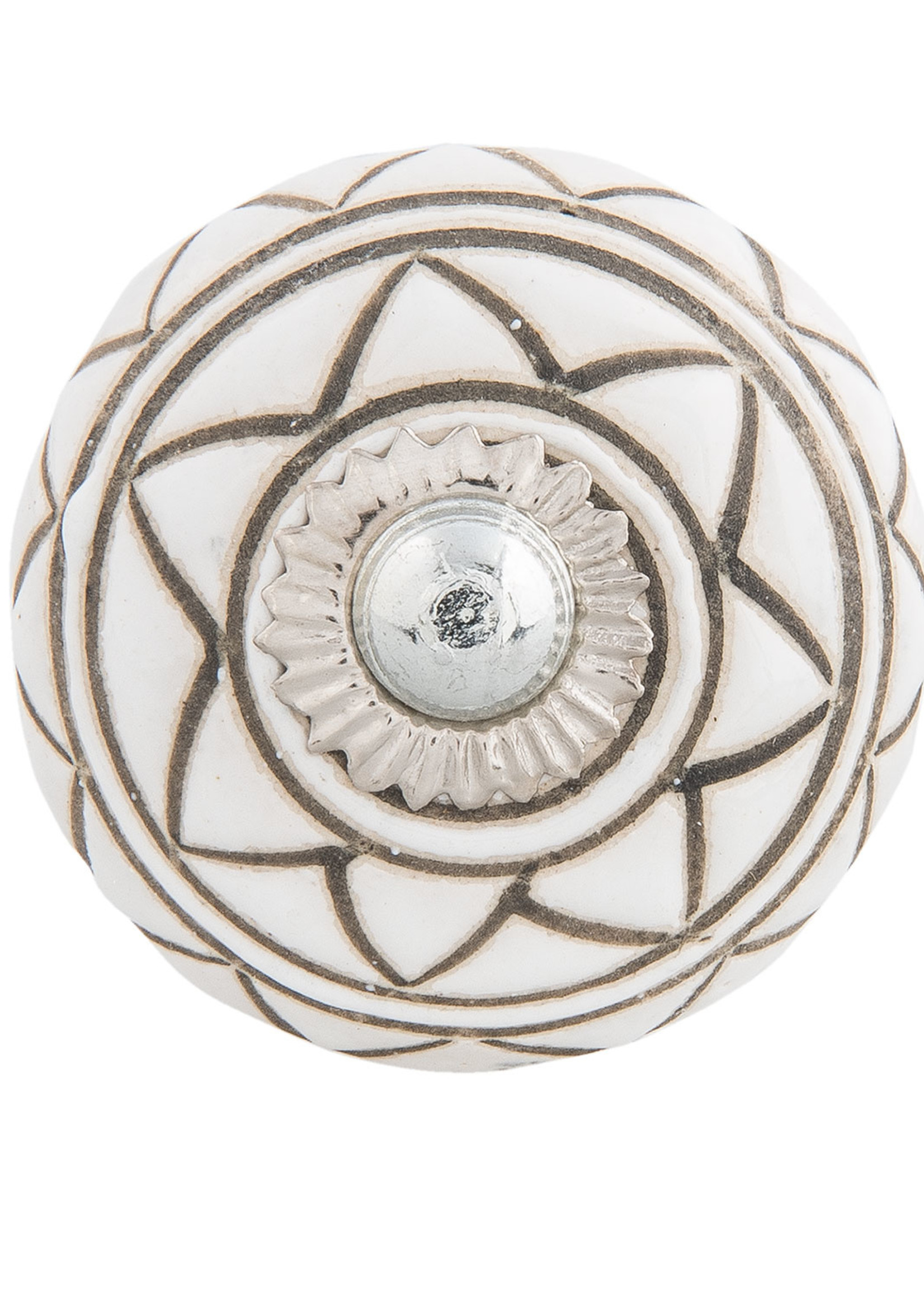 Clayre & Eef Bouton de porte Ø 4*4 cm 63937