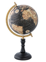 Clayre & Eef Wereldbol/globe 22*20*39 cm 63962