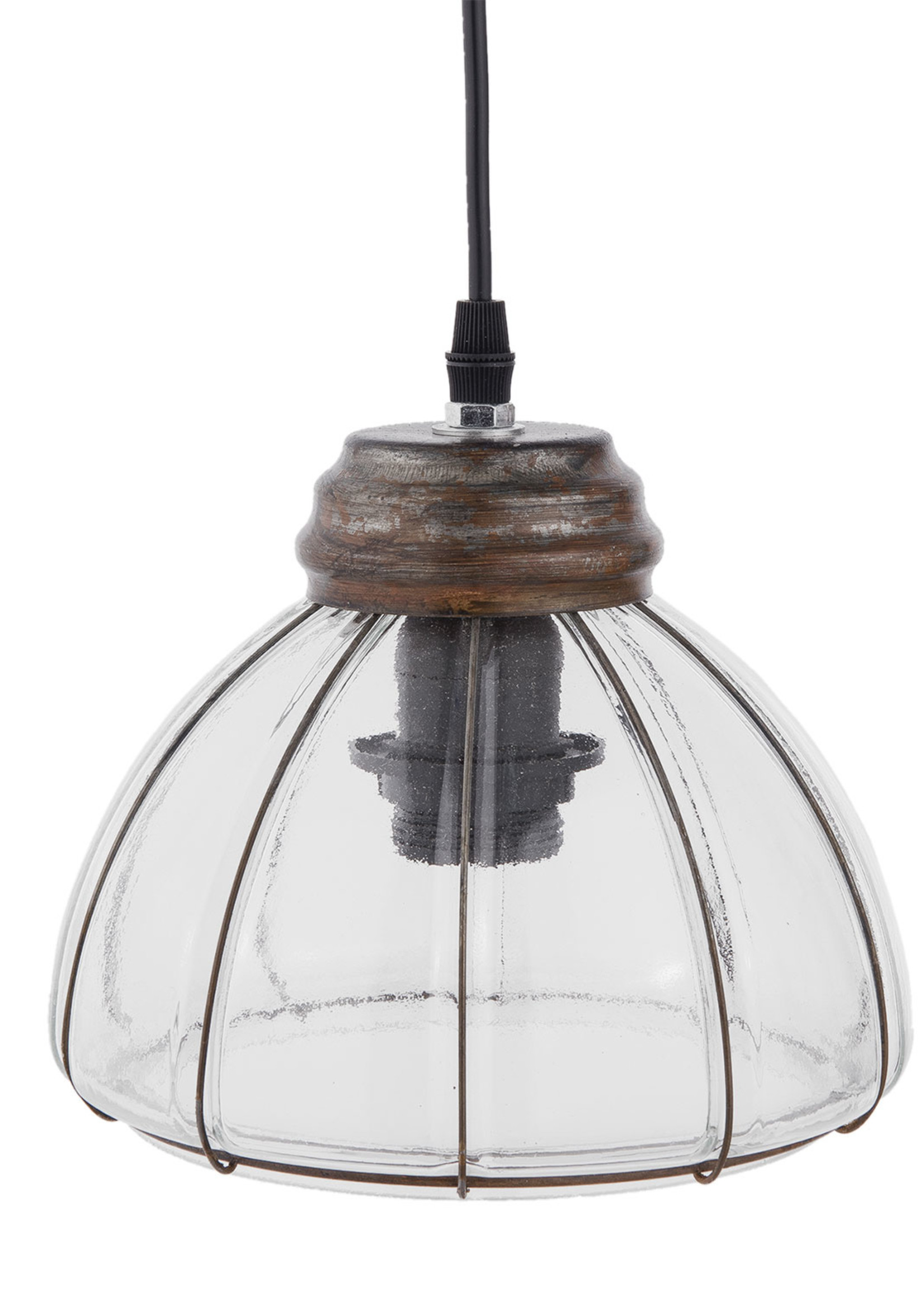 Clayre & Eef Lampe suspendue Ø 20*17 / 97 cm E27/max 1*60W 6LMP547