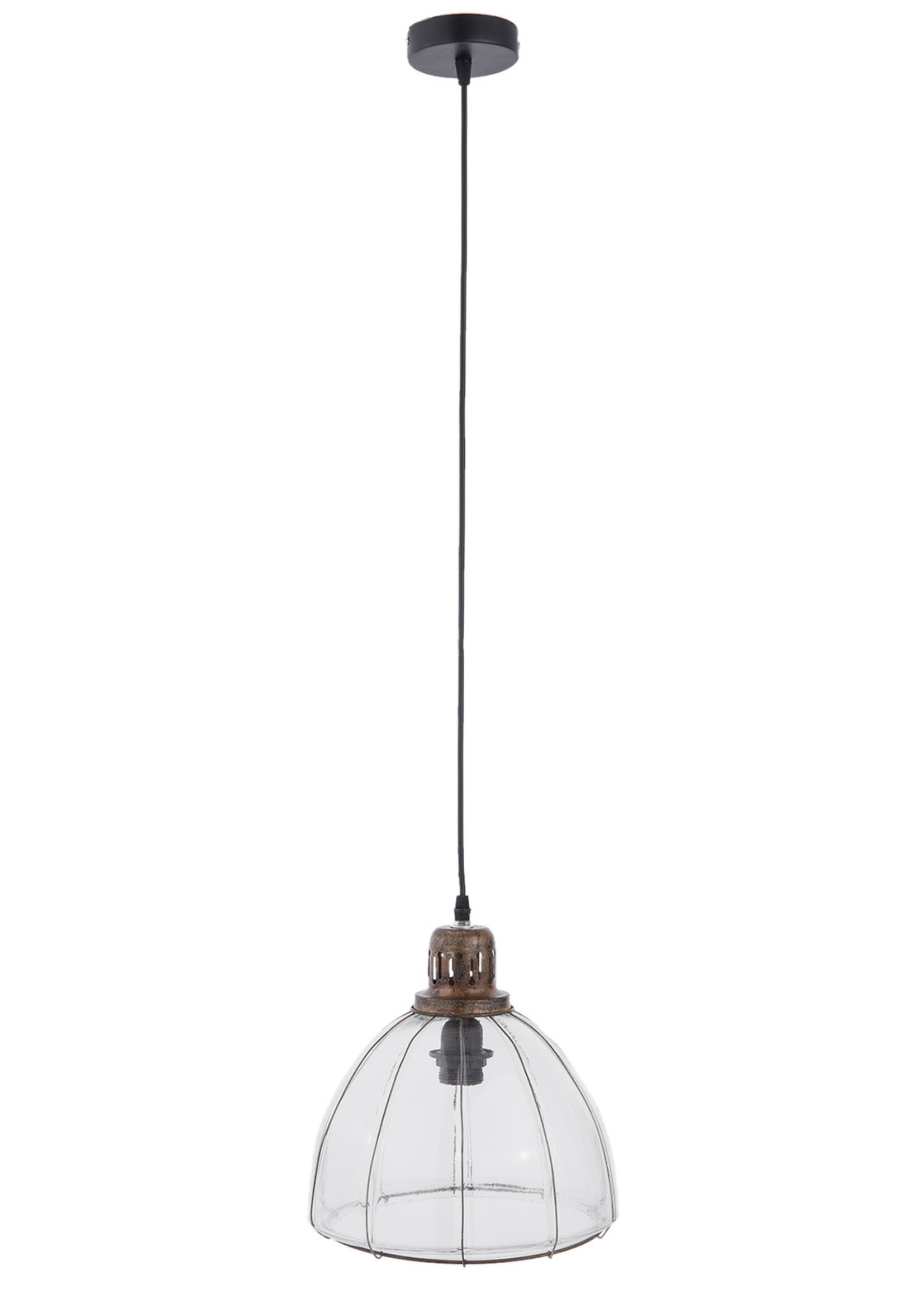 Clayre & Eef Lampe suspendue Ø 27*27 cm E27/max 1*60W 6LMP548