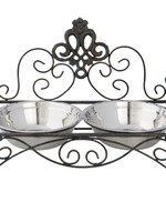 Clayre & Eef Gamelle animal 35*19*27 cm / 2*500 ml 6Y2721