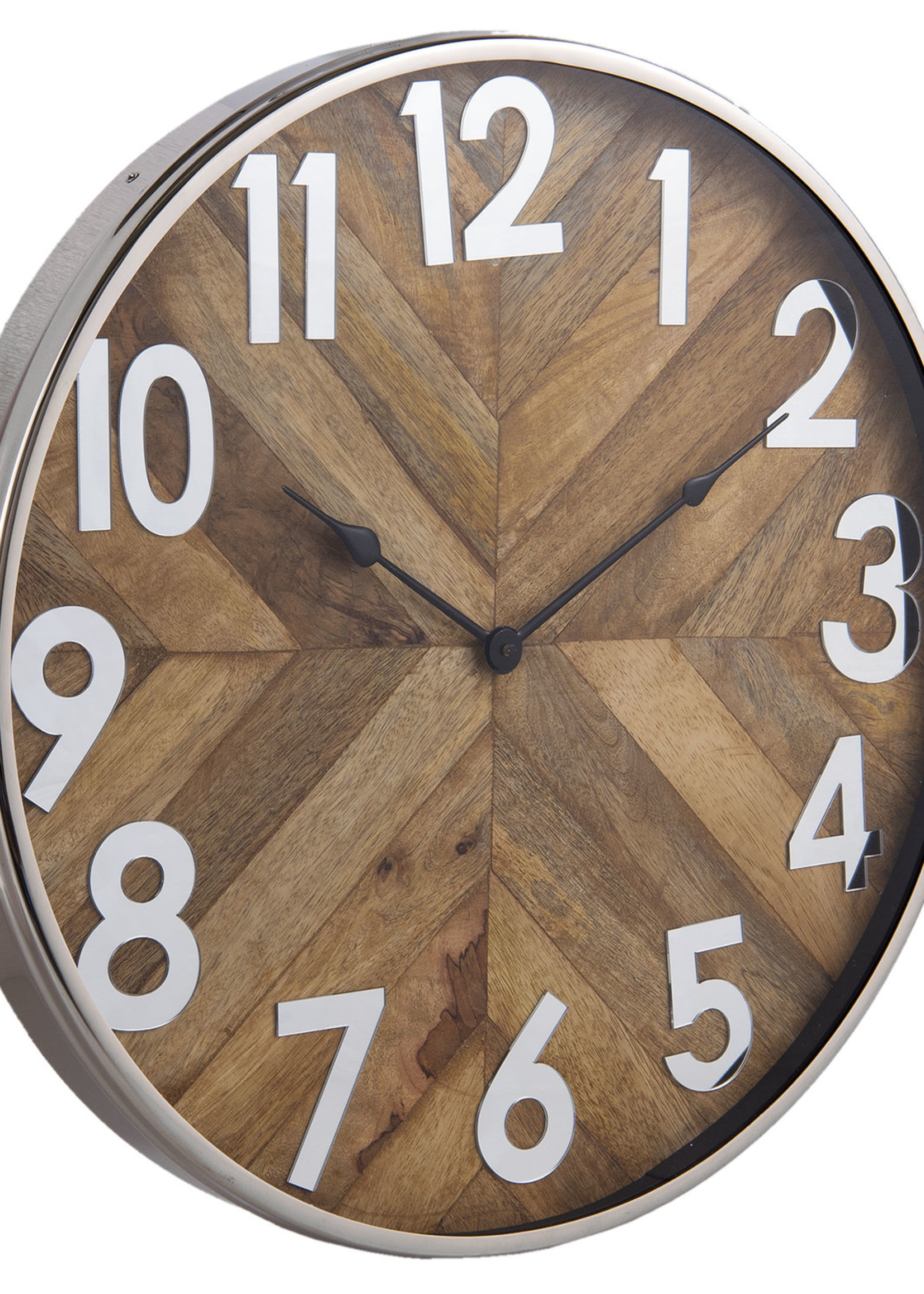 Clayre & Eef Horloge murale Ø 50*6 cm / 1*AA 6KL0509