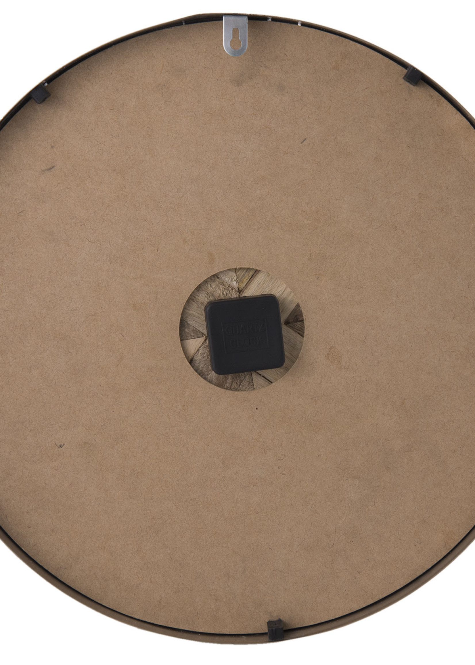 Clayre & Eef Horloge murale Ø 50*6 cm / 1*AA 6KL0509