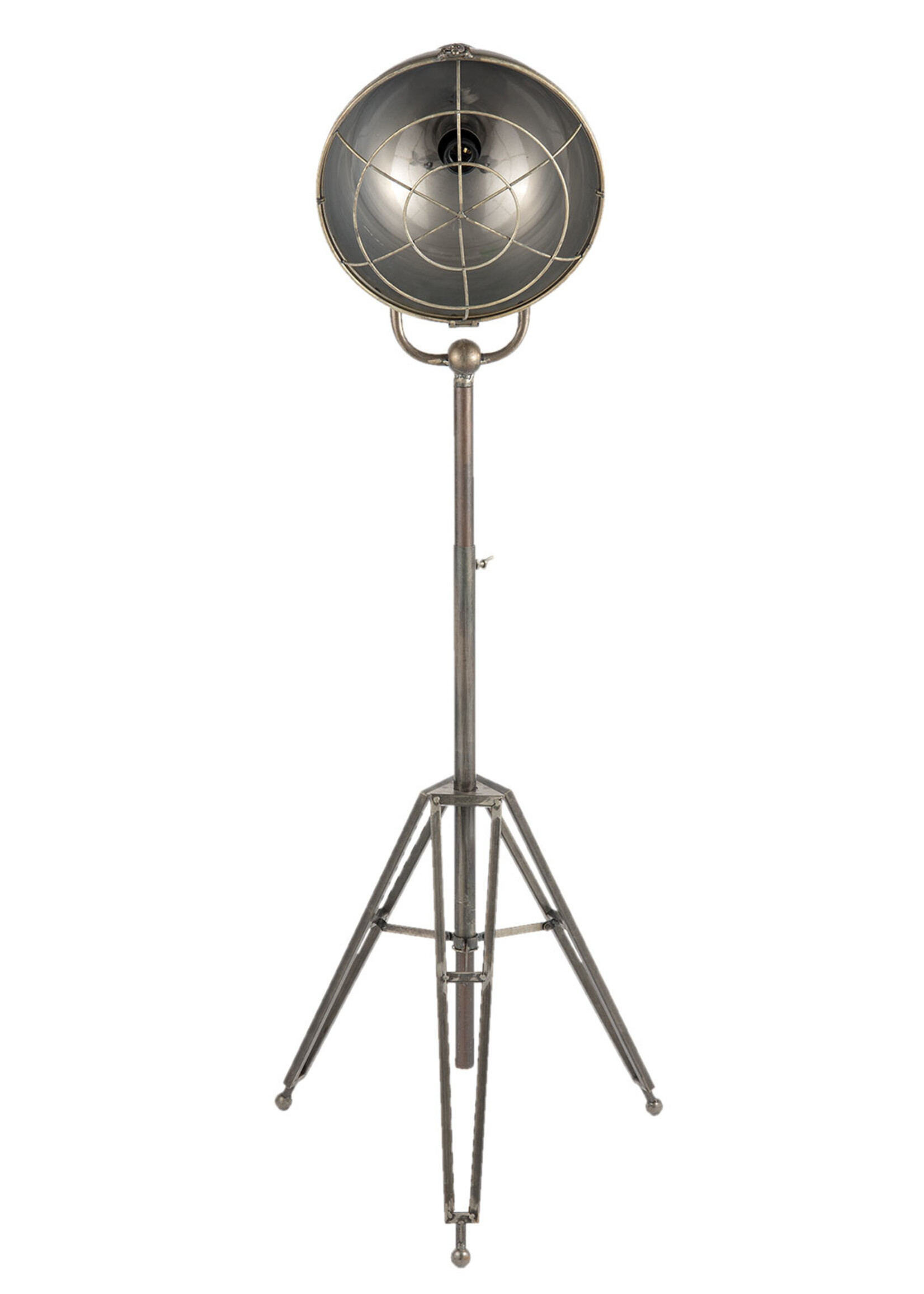 Clayre & Eef Vloerlamp industrieel 51*46*175 cm E27/max 1*40W 5LMP232