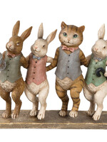 Clayre & Eef Décoration animaux 23*8*19 cm 6PR2174