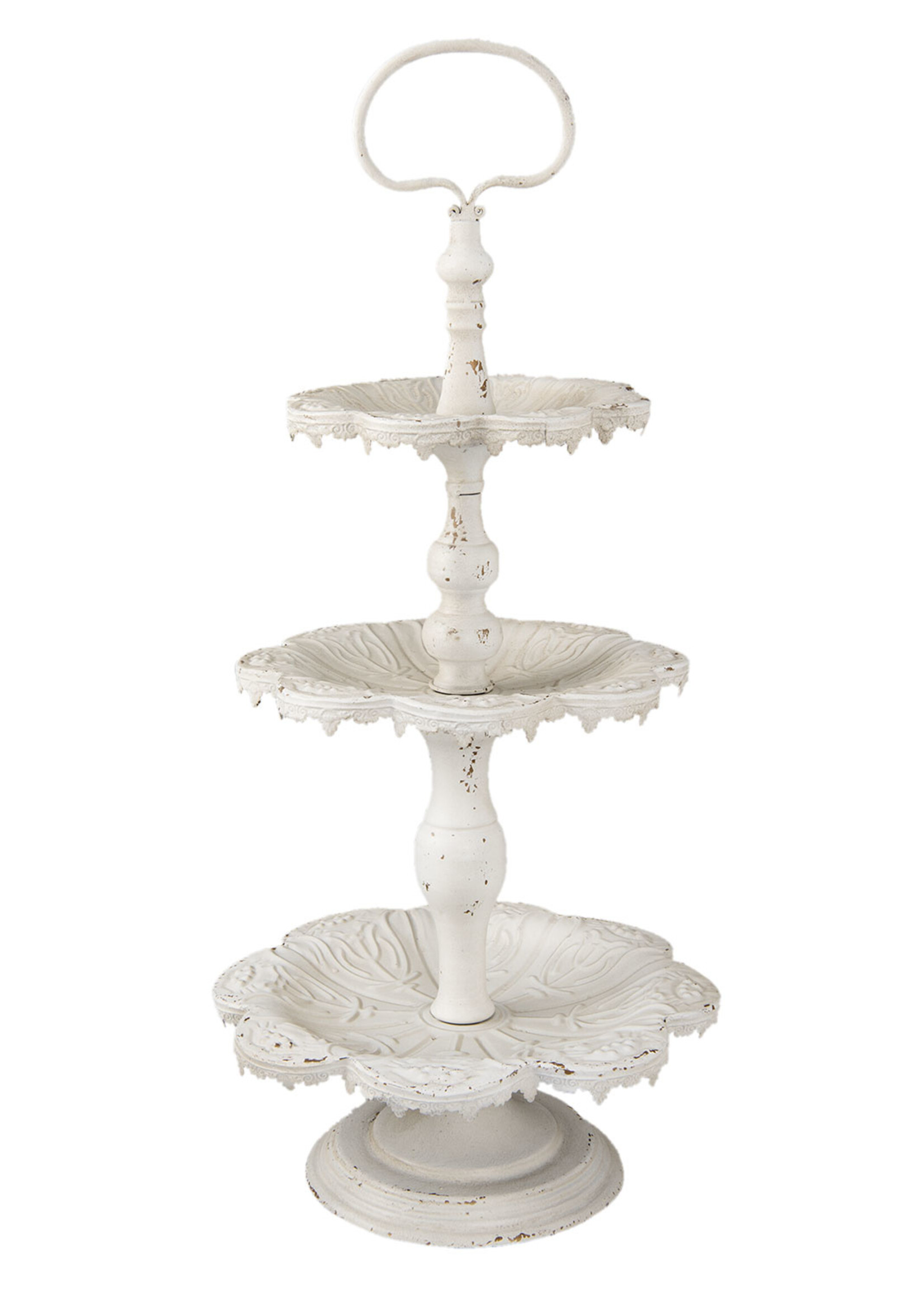 Clayre & Eef Etagère Ø 33*71 cm 6Y2710