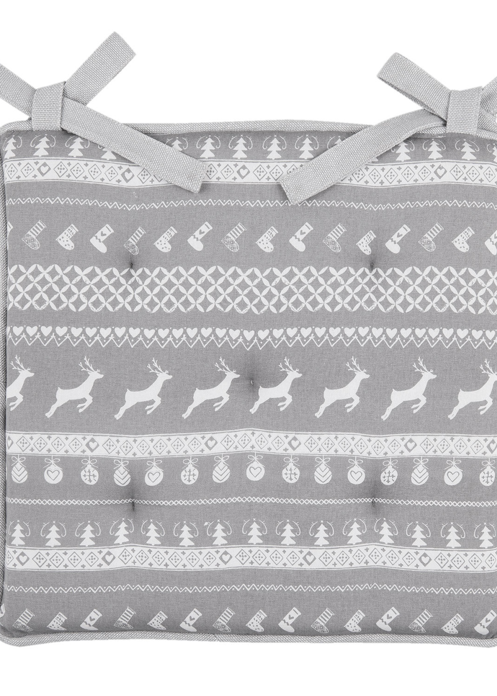 Clayre & Eef Galette de chaisse 40*40*4 cm NOG29