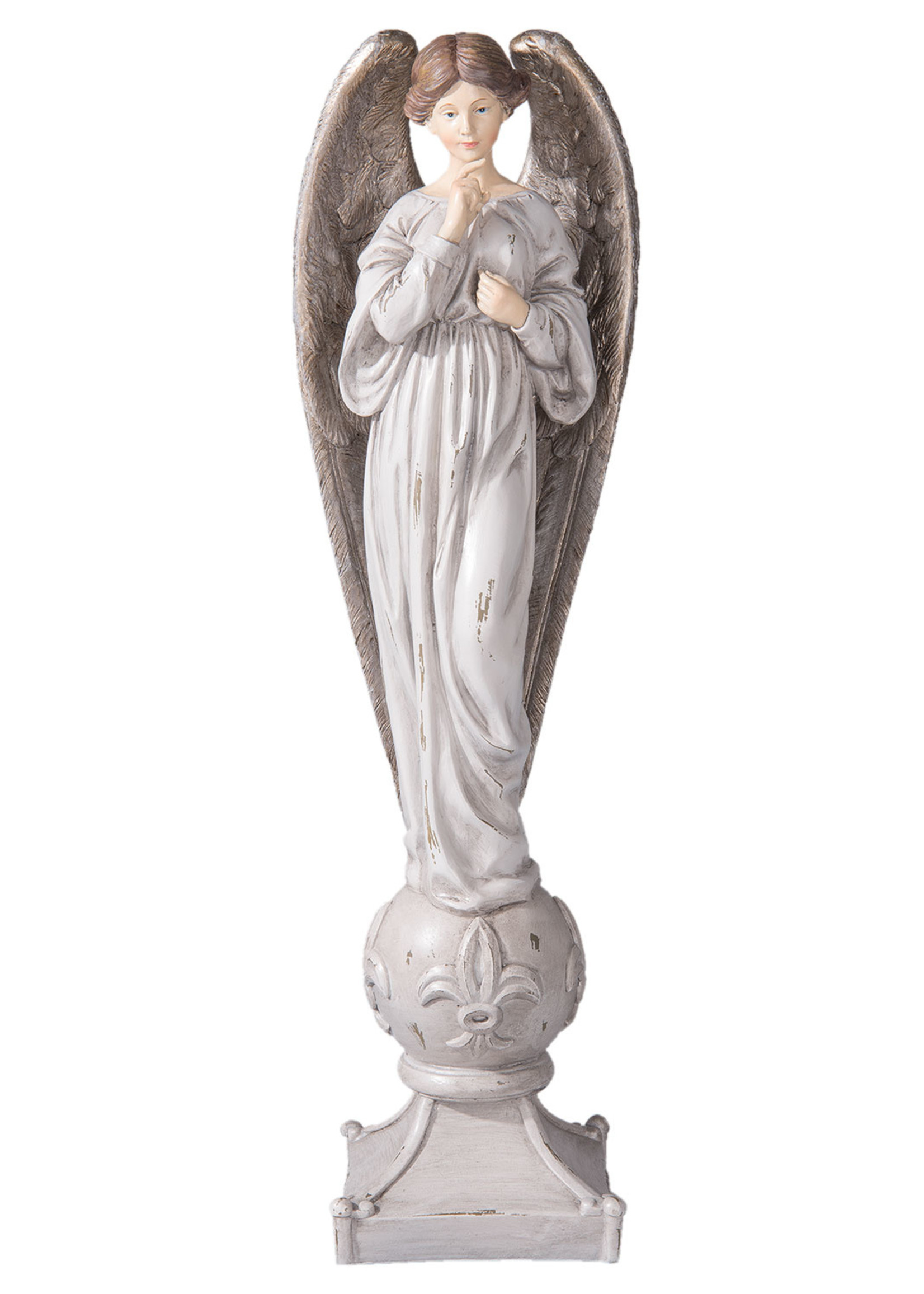 Clayre & Eef Décoration ange 15*13*53 cm 6PR2256