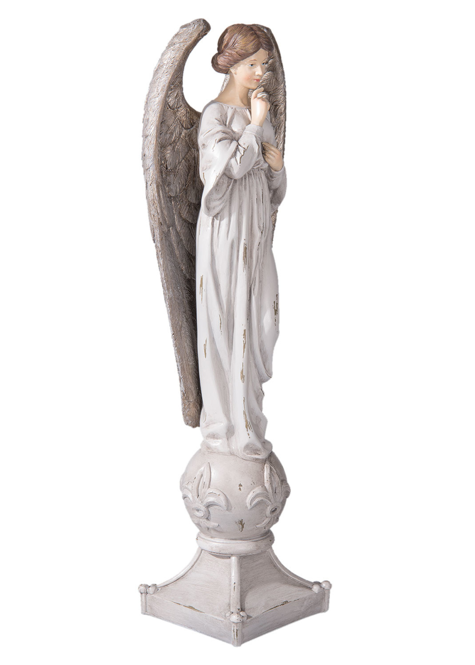 Clayre & Eef Décoration ange 15*13*53 cm 6PR2256