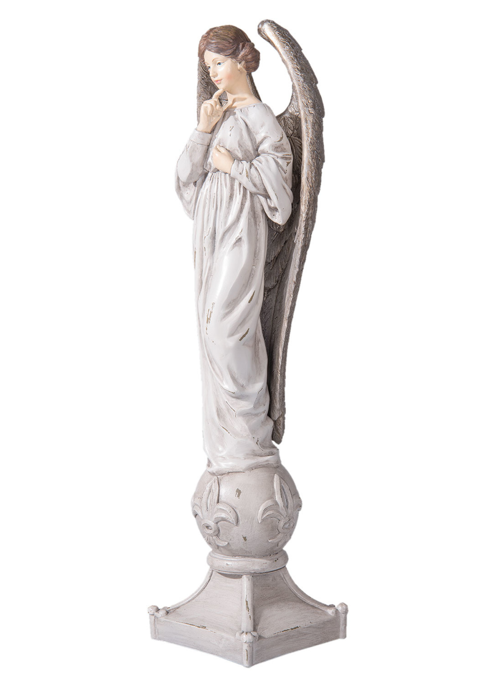 Clayre & Eef Décoration ange 15*13*53 cm 6PR2256