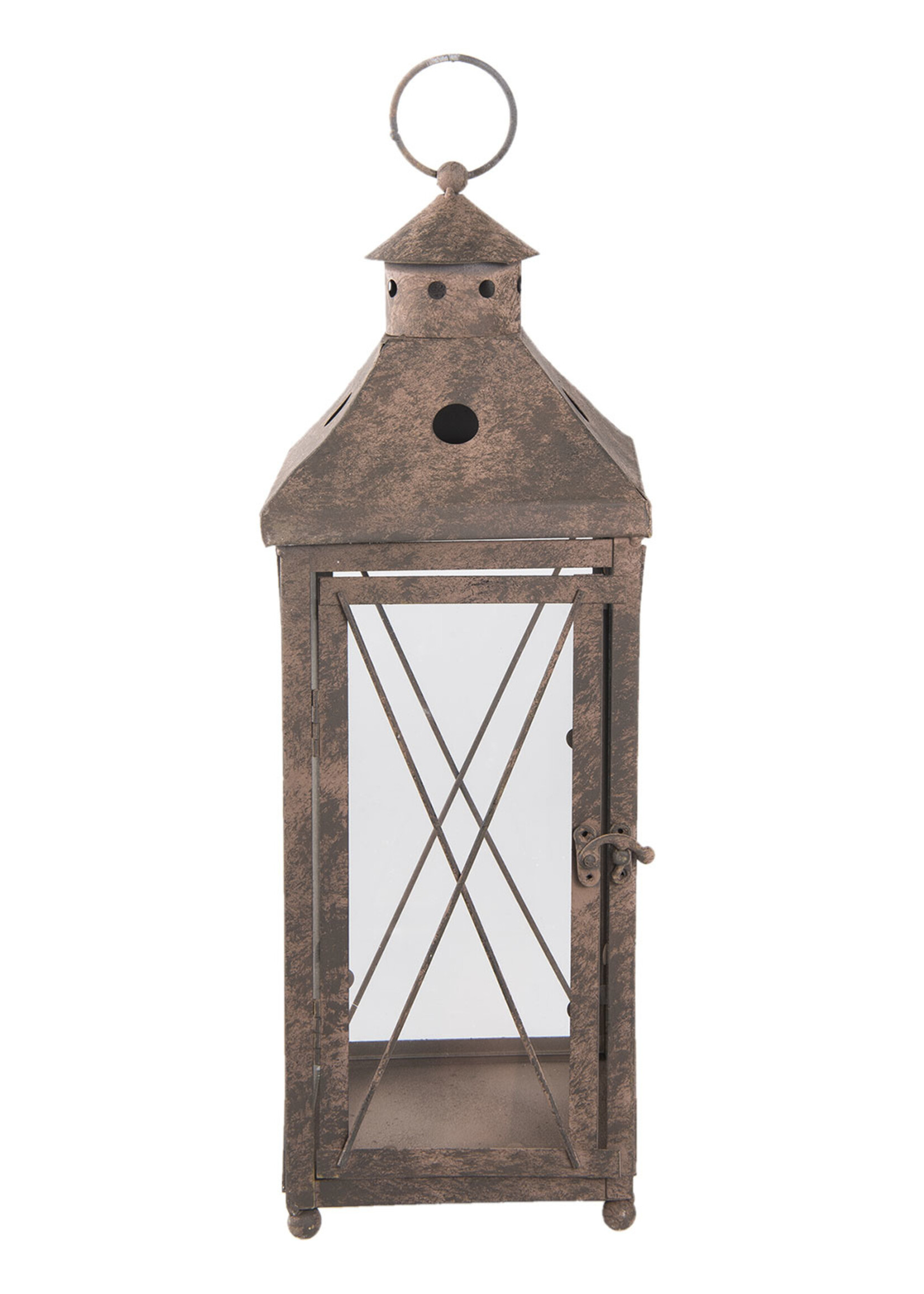 Clayre & Eef Lantaarn 17*17*47 cm 6Y2734S