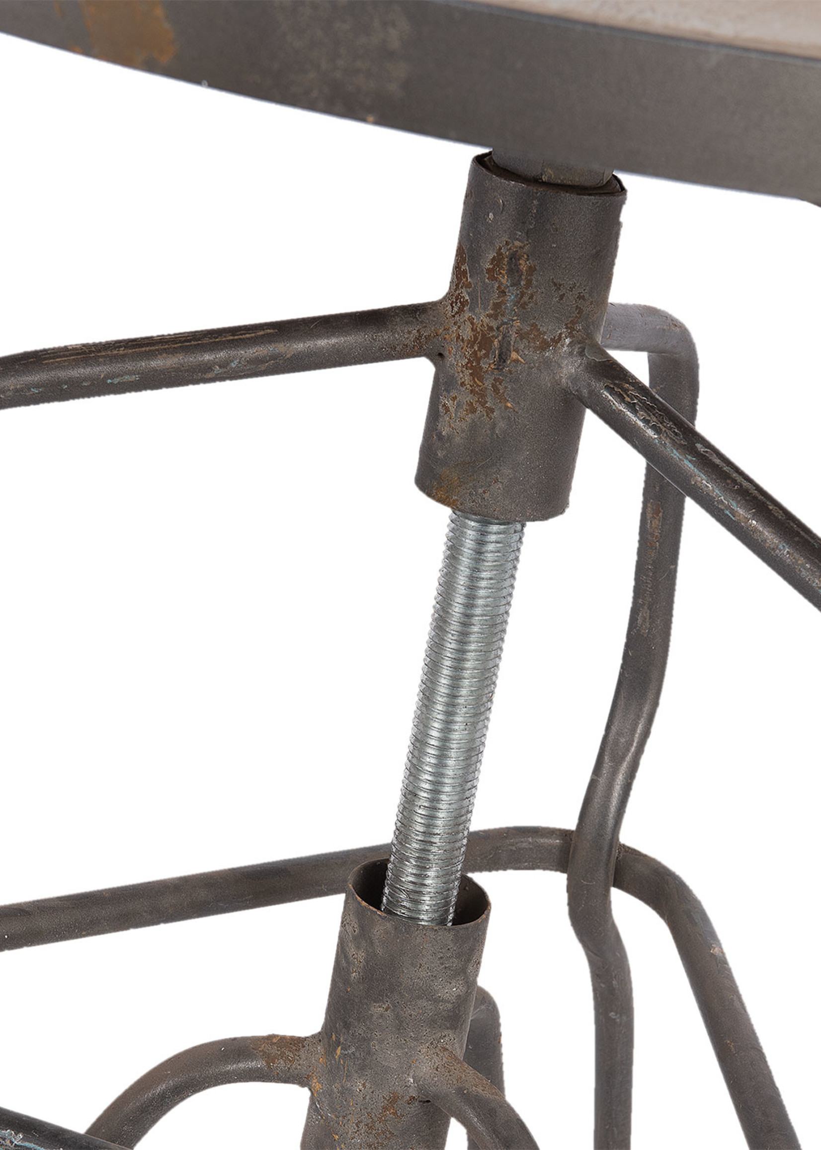 Clayre & Eef Bijzettafel Ø 59*71/89 cm 5Y0367