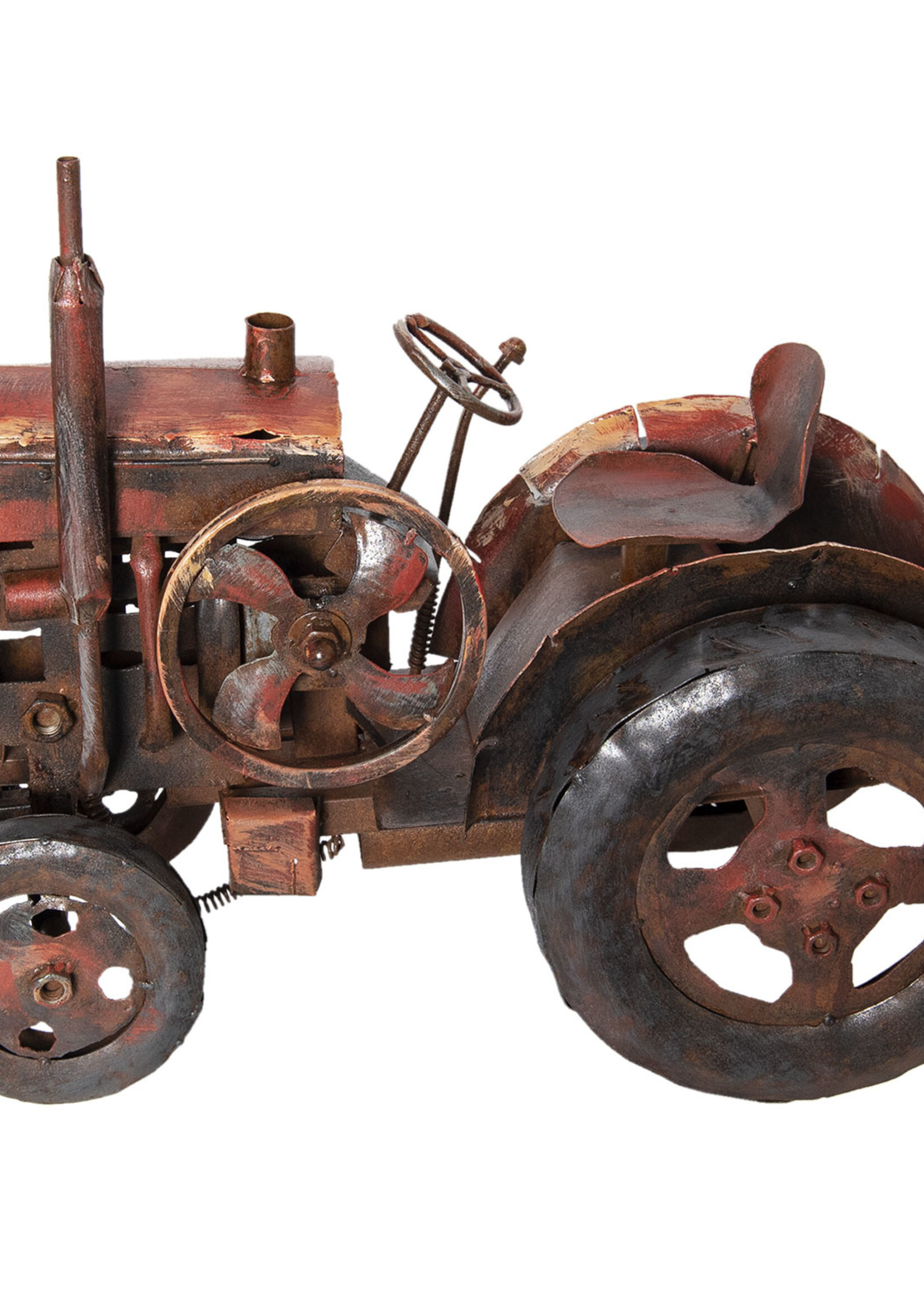 Clayre & Eef Objet d art tracteur 59*30*44 cm JJART00002