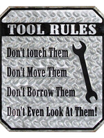 Clayre & Eef Tekstbord 35*30 cm JJPL00005