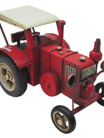 Clayre & Eef Modèl tracteur 17*9*10 cm JJTR0004
