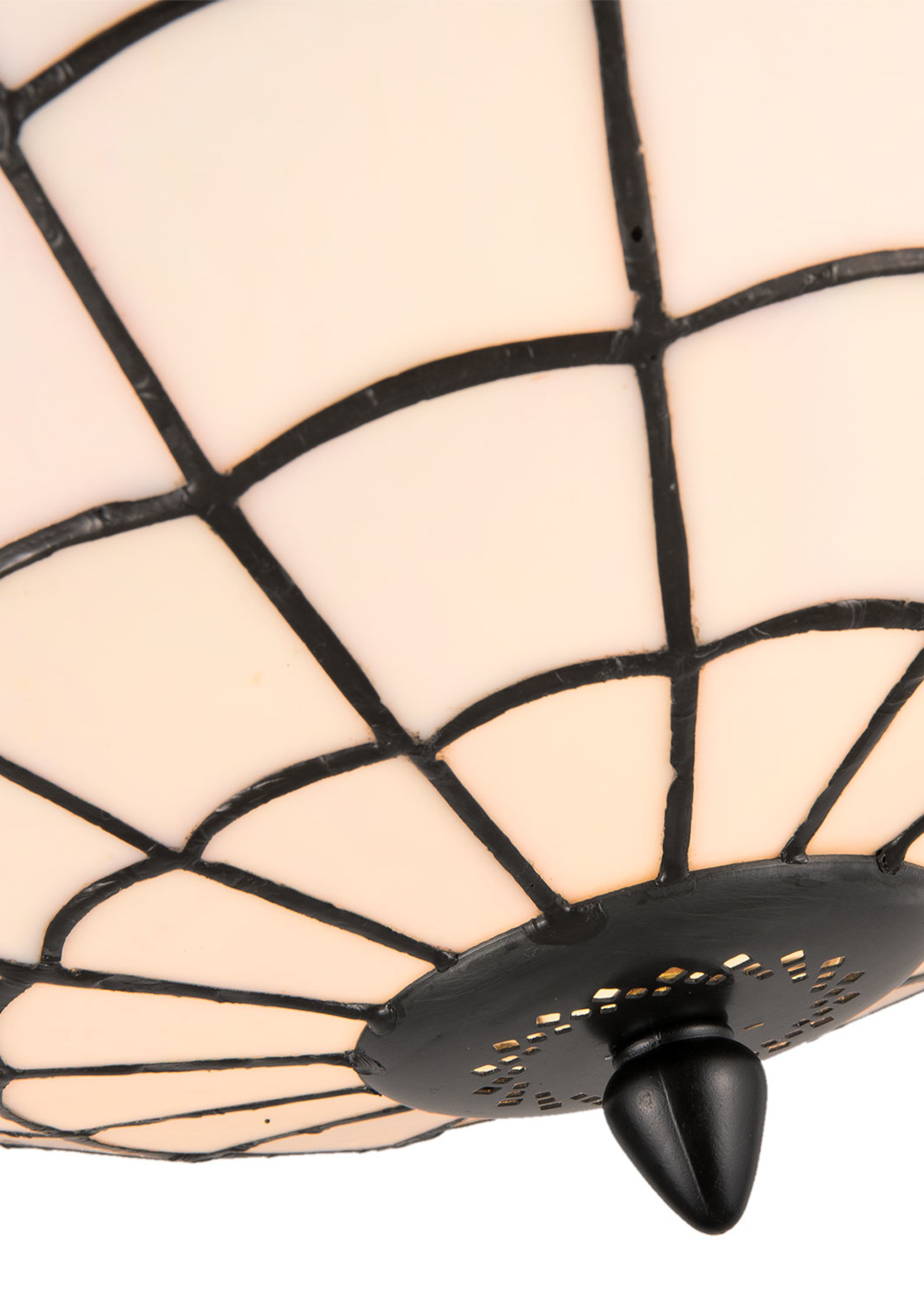 Clayre & Eef Plafondlamp Tiffany Ø 40*30 cm E14/max 2*40W 5LL-5932