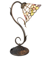 Clayre & Eef Lampe de table Tiffany 32*20*48 cm E27/max 1*60W 5LL-5920