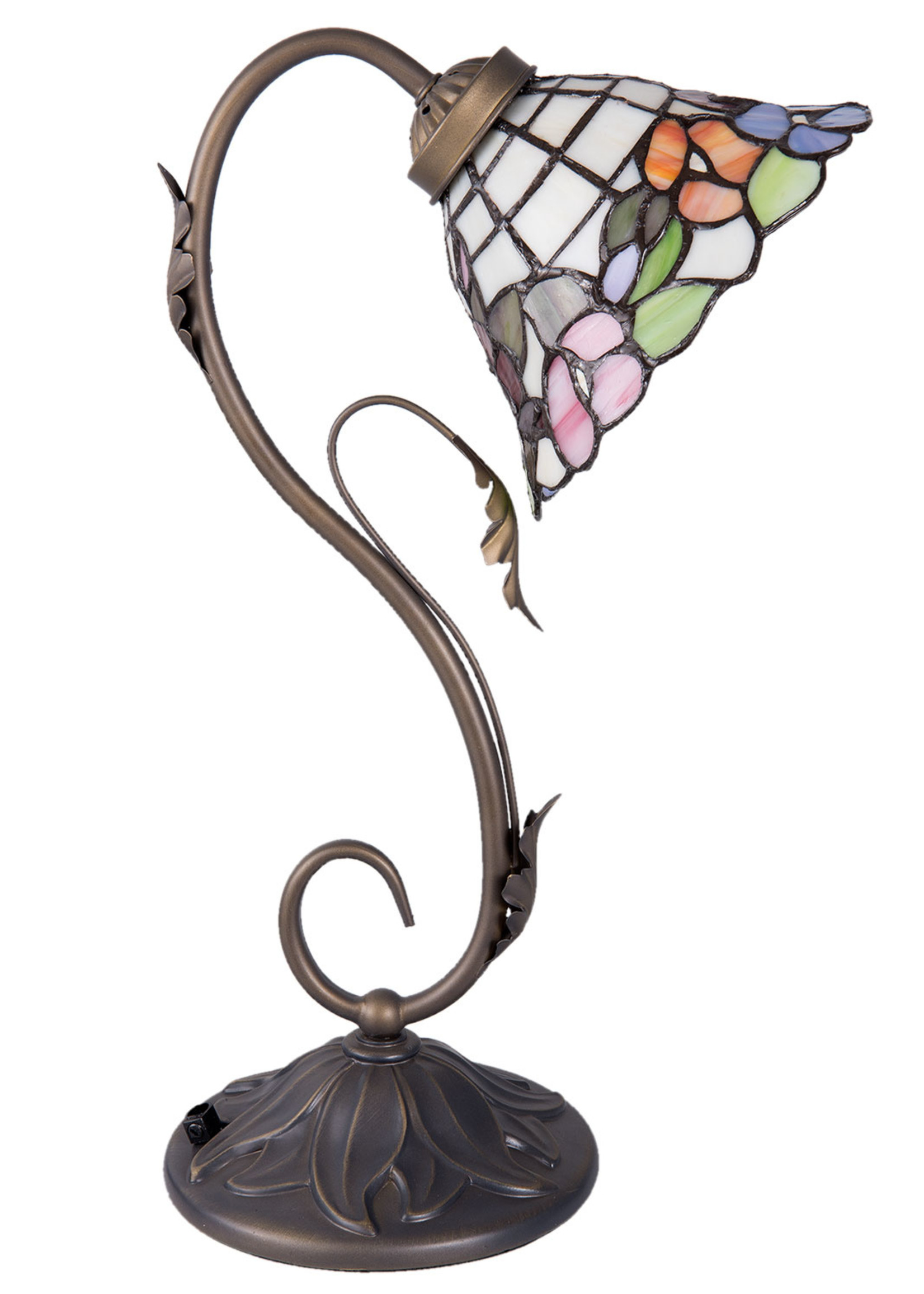 Clayre & Eef Tafellamp Tiffany 32*20*48 cm E27/max 1*60W 5LL-5920